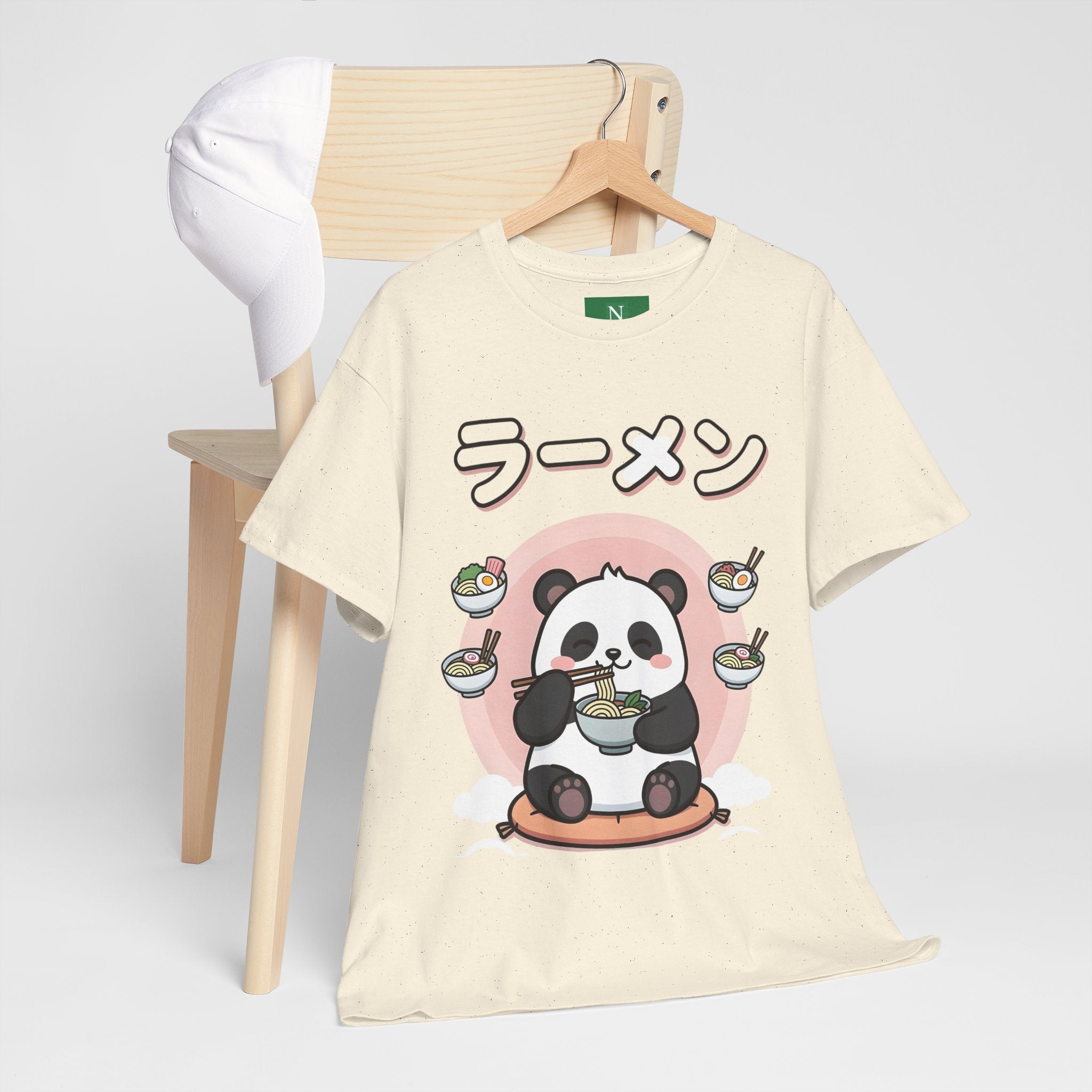 Panda Ramen T-Shirt — Cute Kawaii Ramen Lover Tee