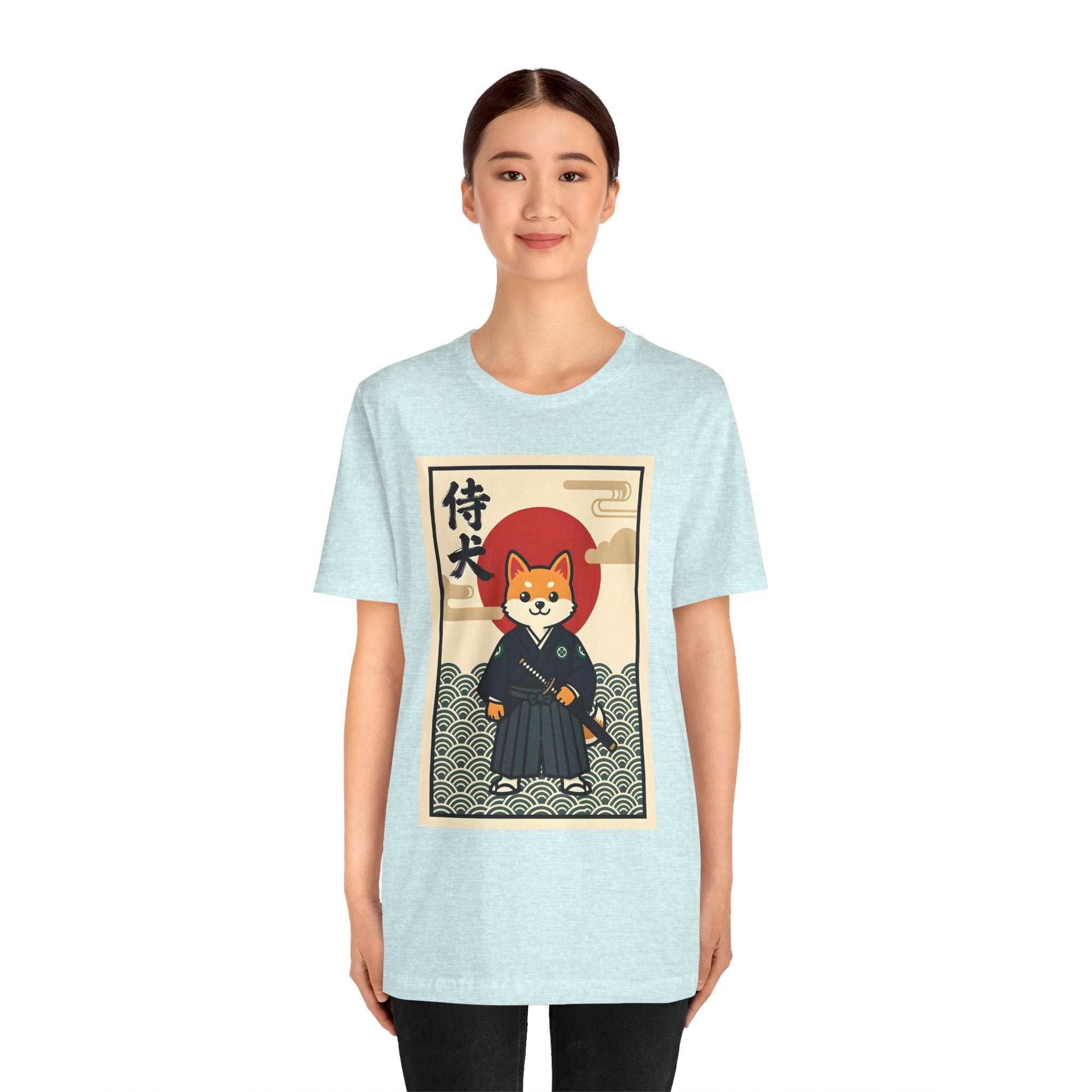Samurai Shiba Inu Tee — Japanese Vintage Dog Graphic T-Shirt