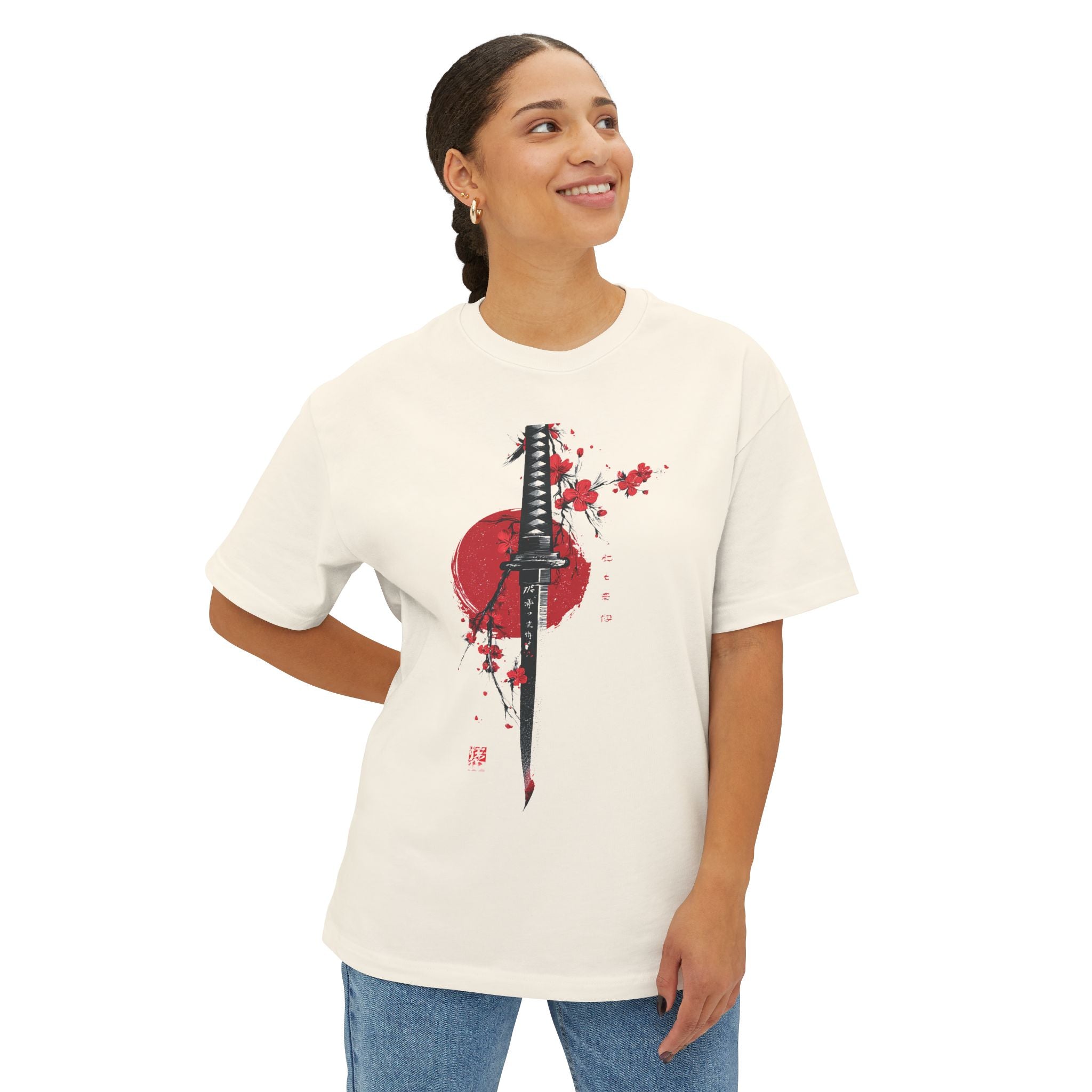 Copy of Japanese Wave Art Unisex Oversized Boxy Tee, Casual Streetwear, Vintage Graphic Tee, Summer Outfit, Gift for Art Lovers