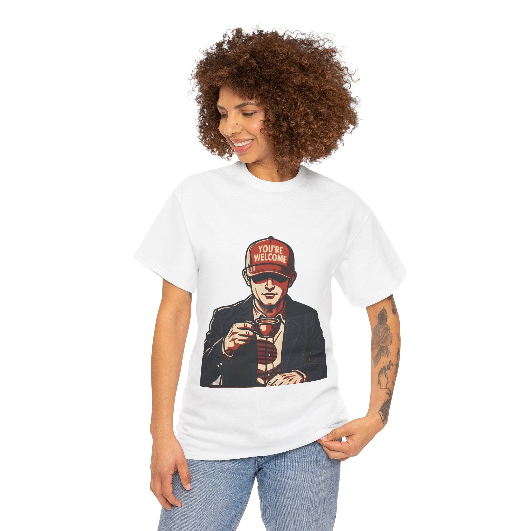 T-Shirt — 'You’re Welcome' Cheers Graphic Tee