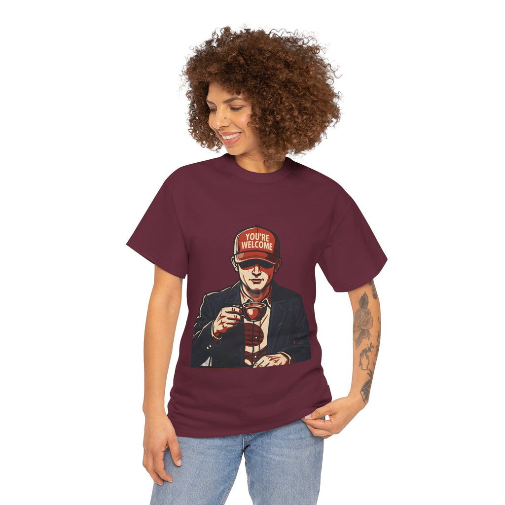T-Shirt — 'You’re Welcome' Cheers Graphic Tee