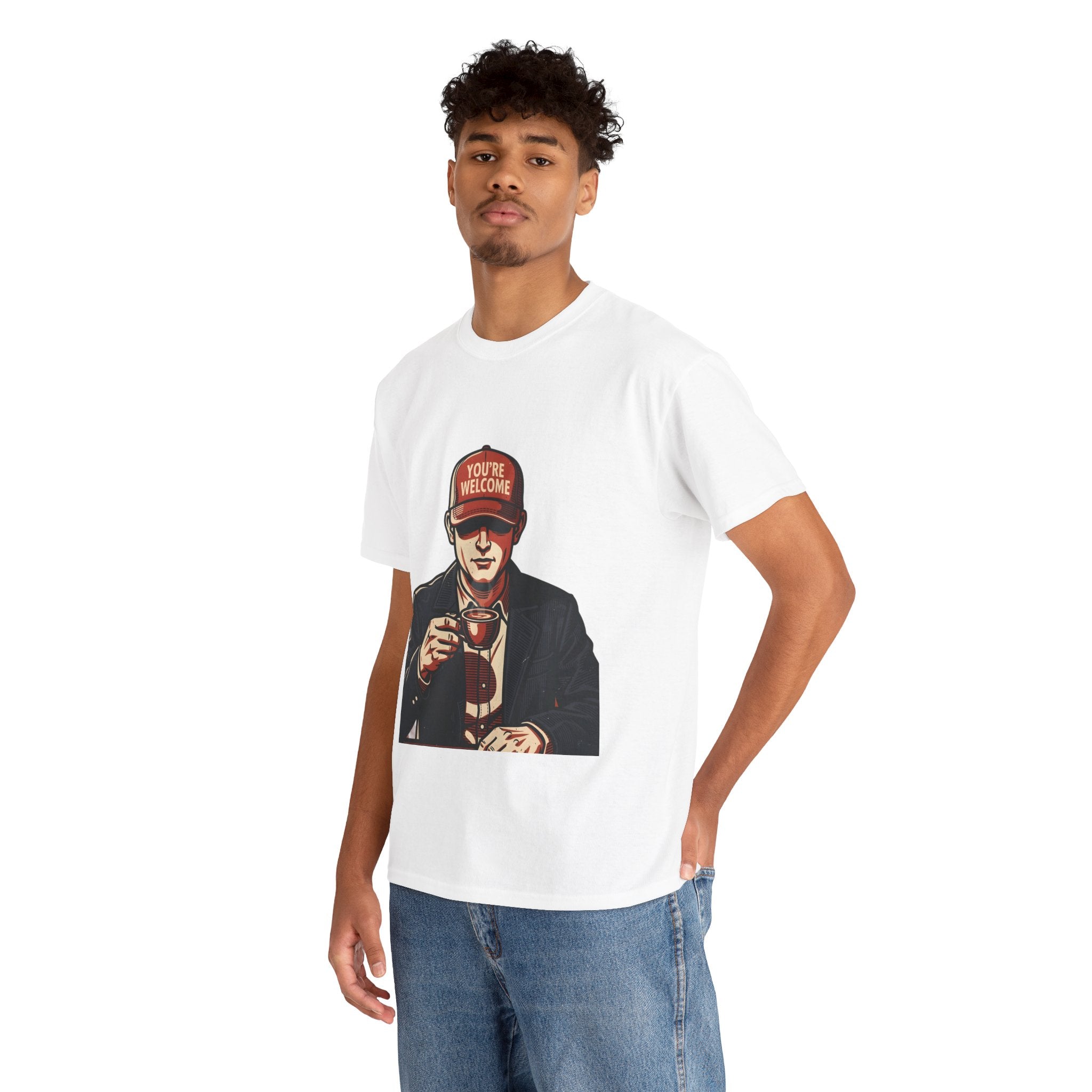 T-Shirt — 'You’re Welcome' Cheers Graphic Tee