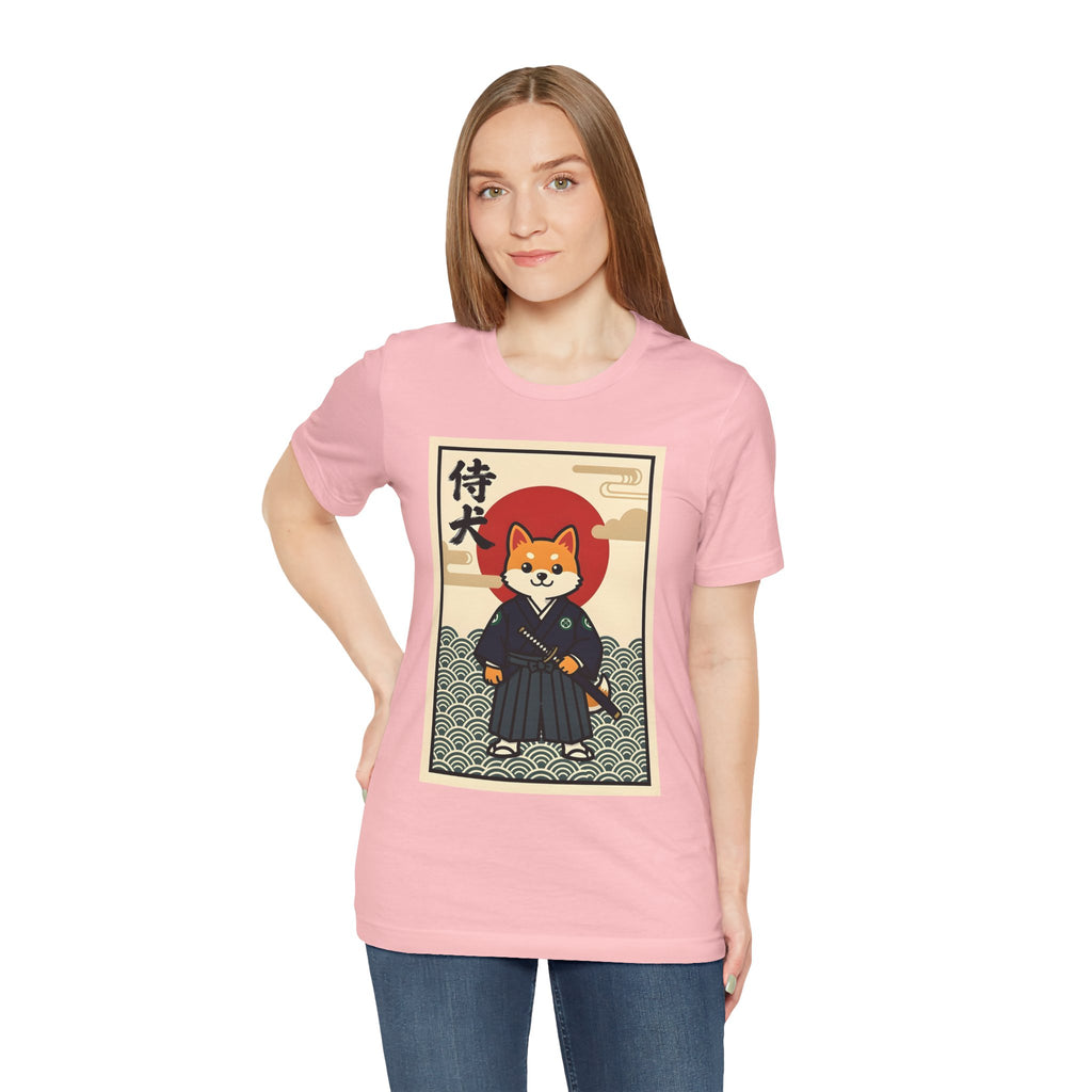 Samurai Shiba Inu Tee — Japanese Vintage Dog Graphic T-Shirt