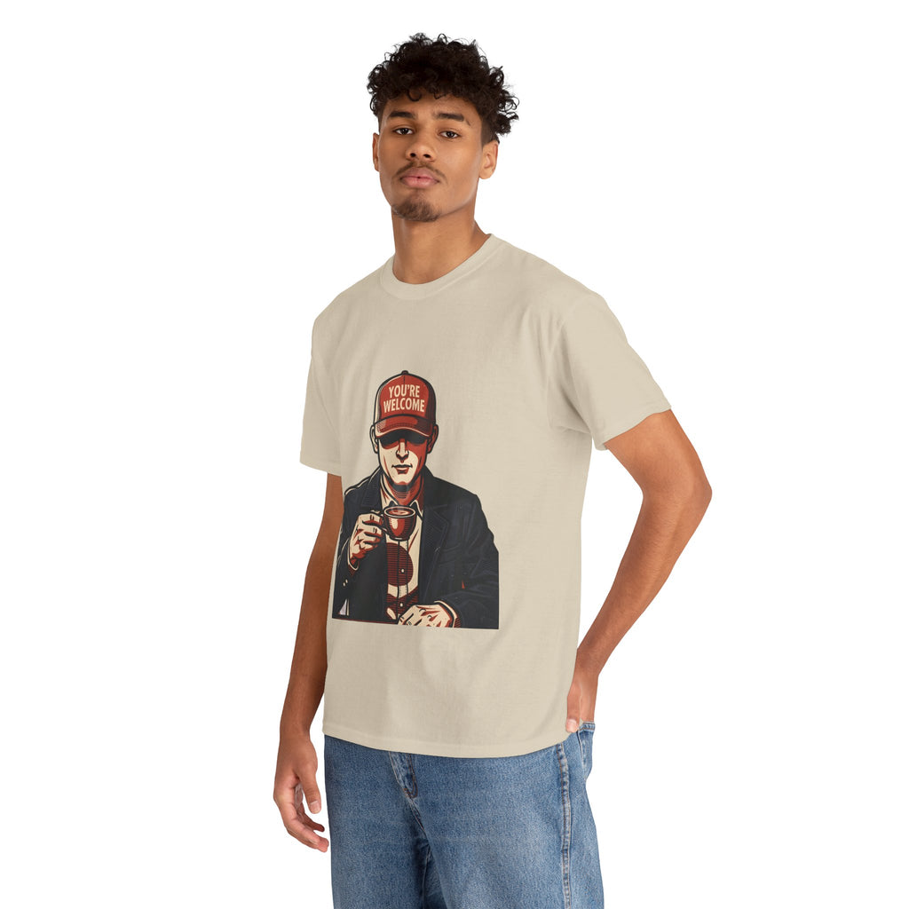 T-Shirt — 'You’re Welcome' Cheers Graphic Tee