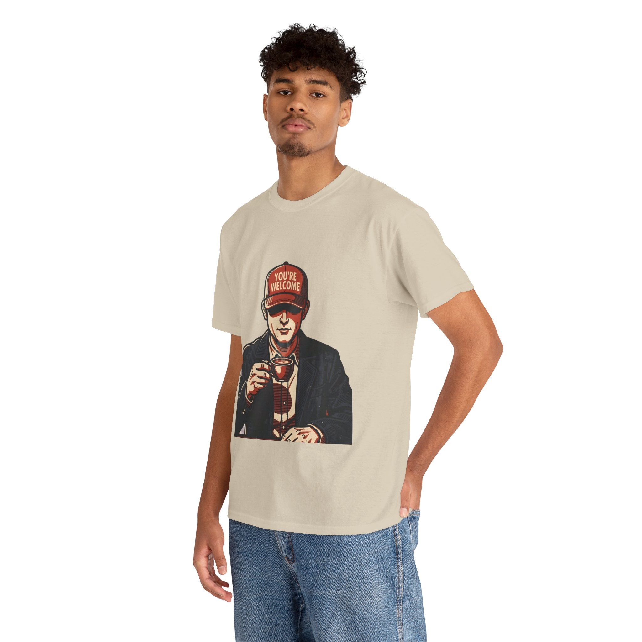 T-Shirt — 'You’re Welcome' Cheers Graphic Tee