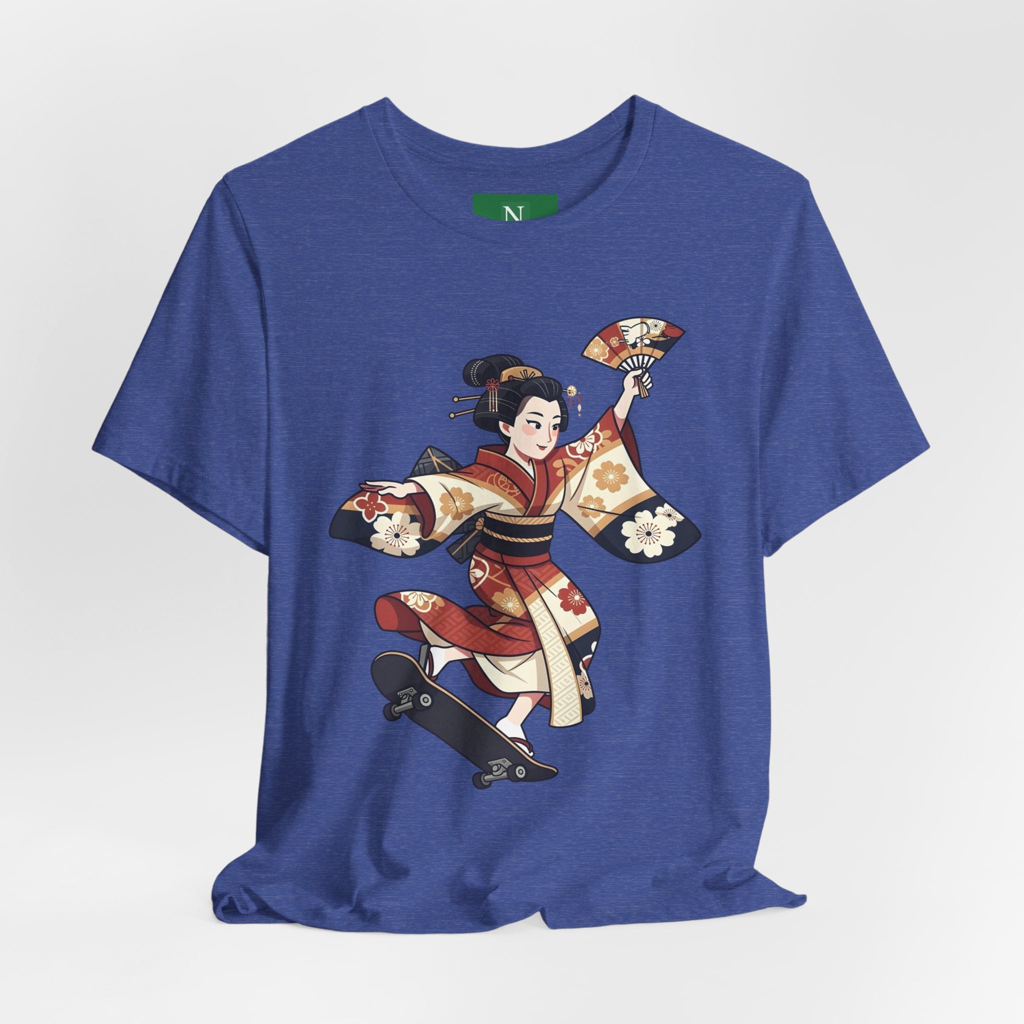 Skateboarding Geisha T-Shirt