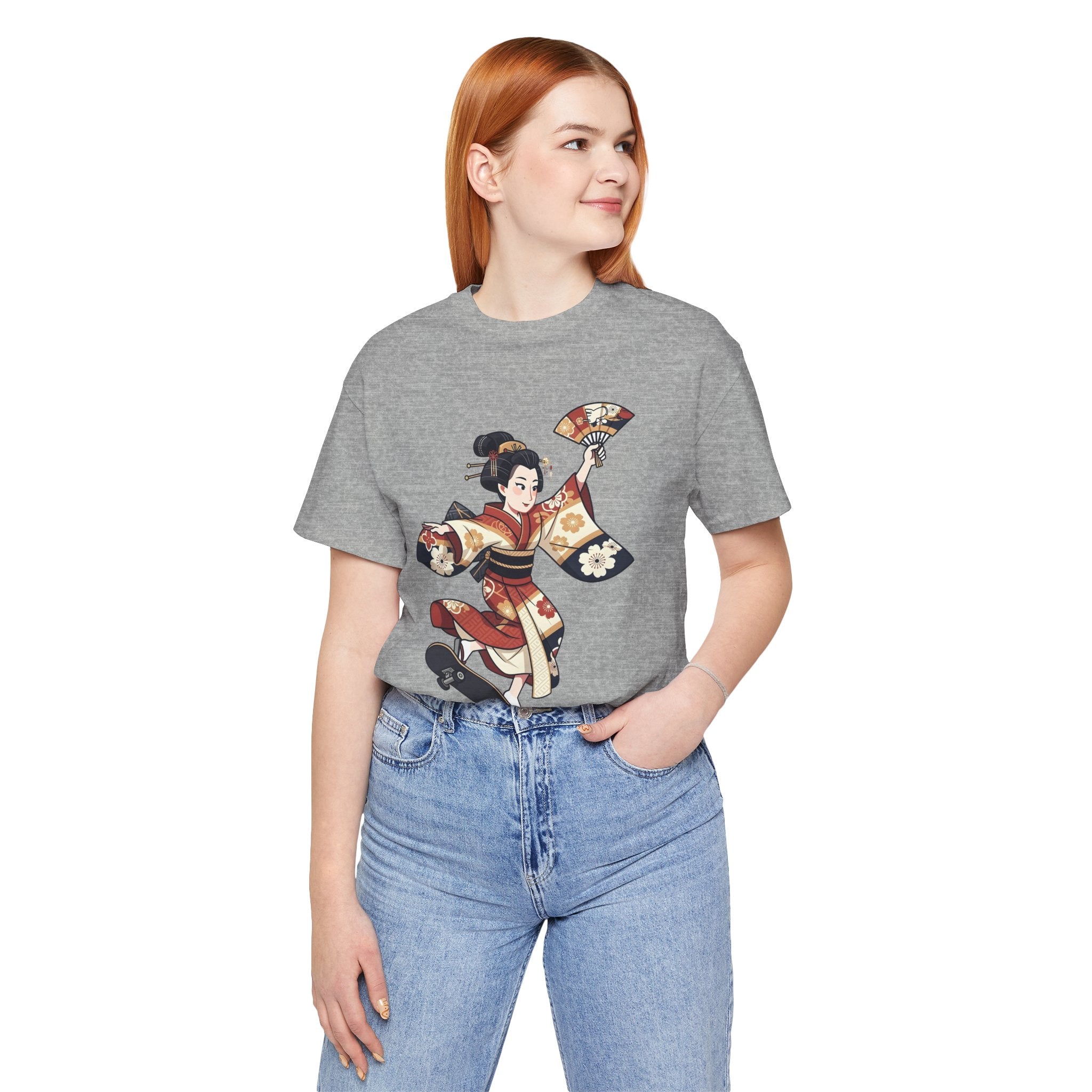 Skateboarding Geisha T-Shirt