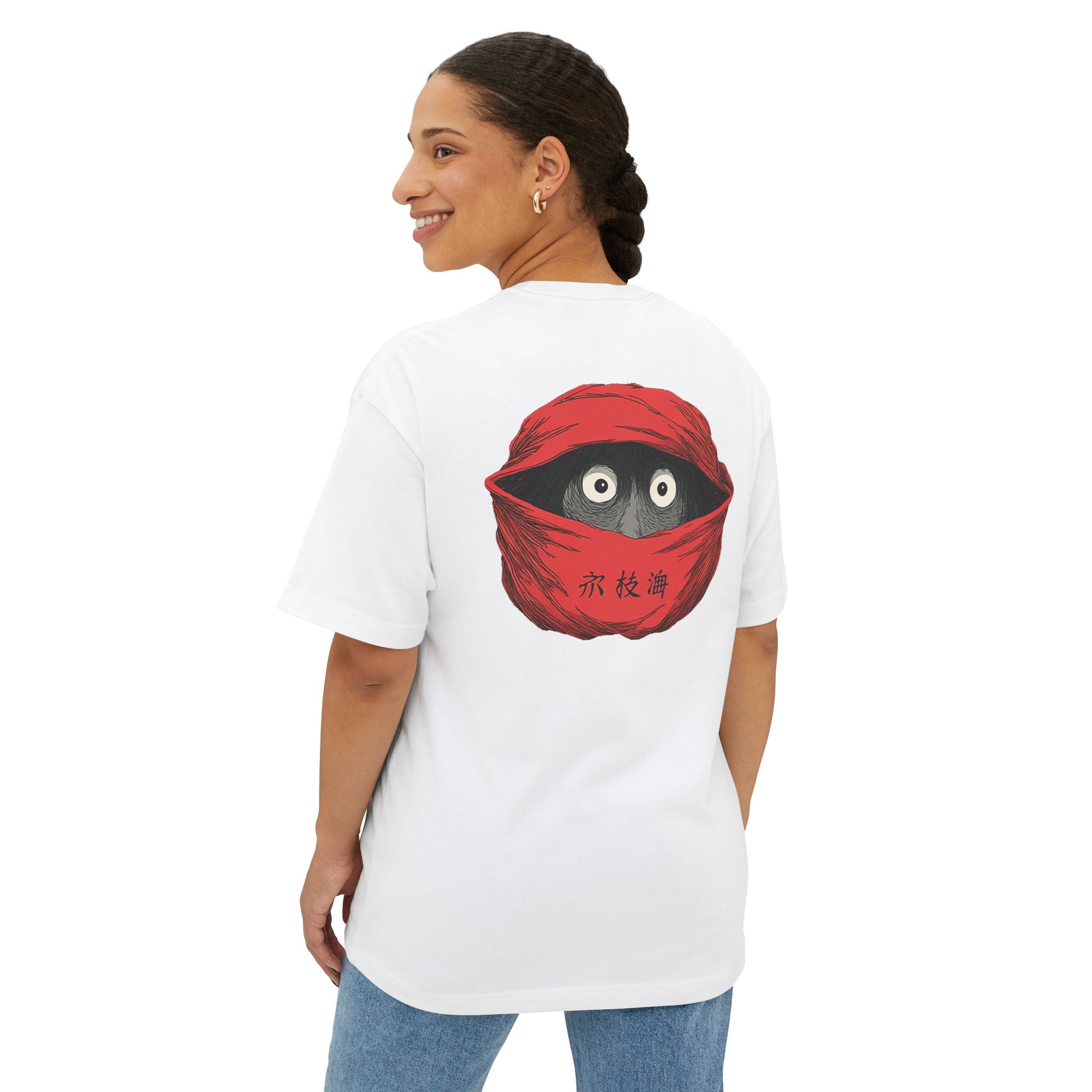 Copy of Japanese Wave Art Unisex Oversized Boxy Tee, Casual Streetwear, Vintage Graphic Tee, Summer Outfit, Gift for Art Lovers