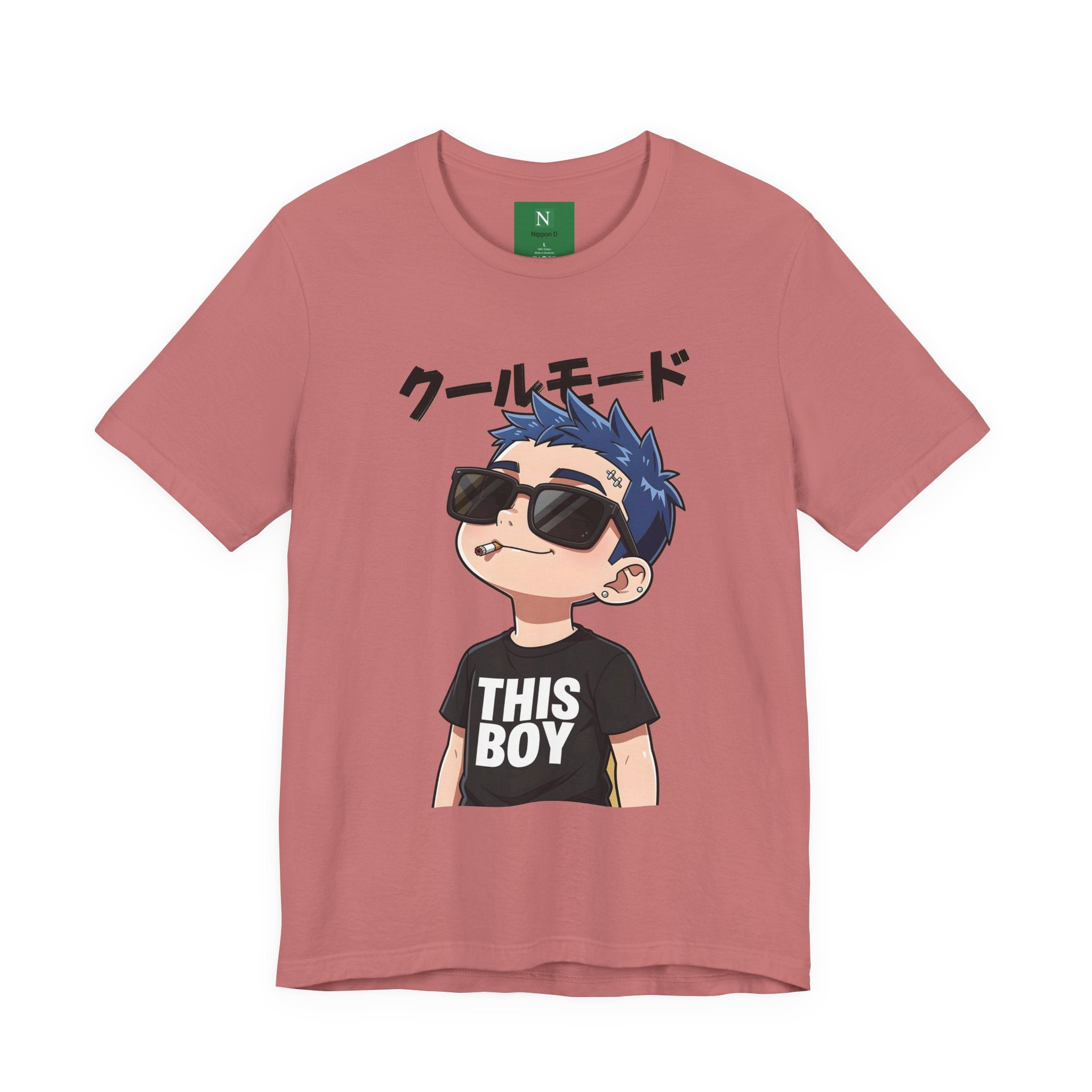 Cool Mode Anime Kid T‑Shirt — "This Boy" Graphic Tee