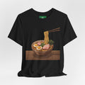 Ramen Bowl Graphic Tee – Chopsticks & Noodles Japanese Food T-Shirt