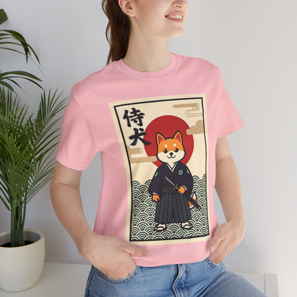 Samurai Shiba Inu Tee — Japanese Vintage Dog Graphic T-Shirt