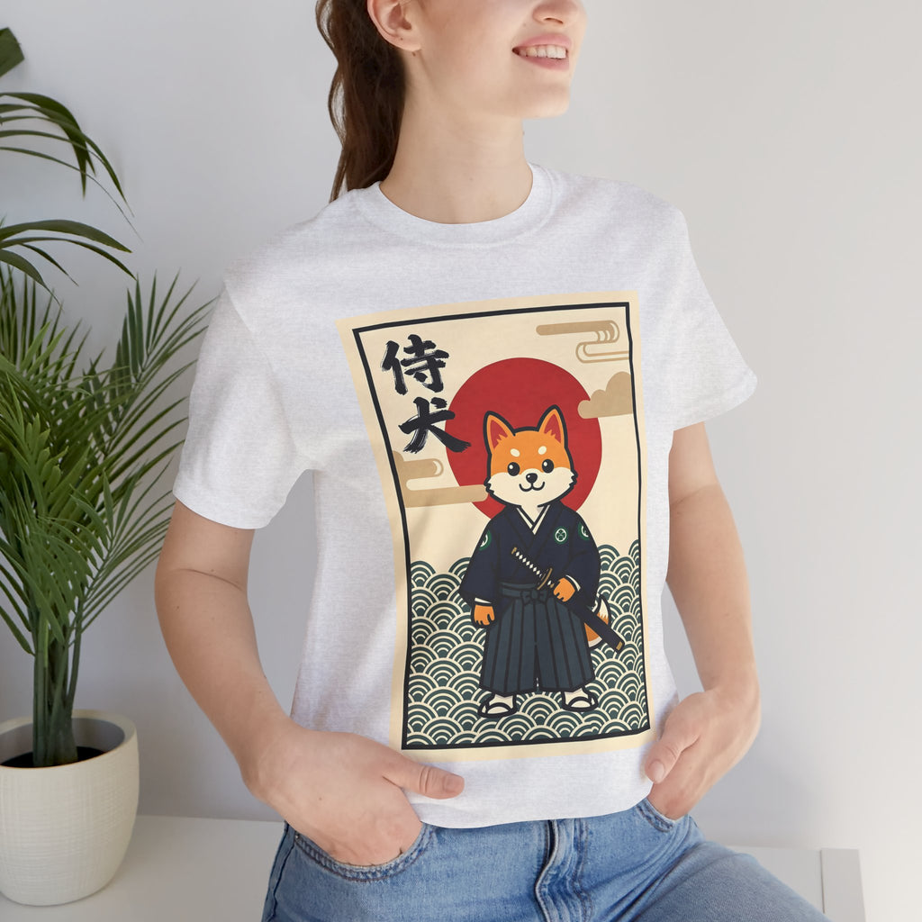 Samurai Shiba Inu Tee — Japanese Vintage Dog Graphic T-Shirt