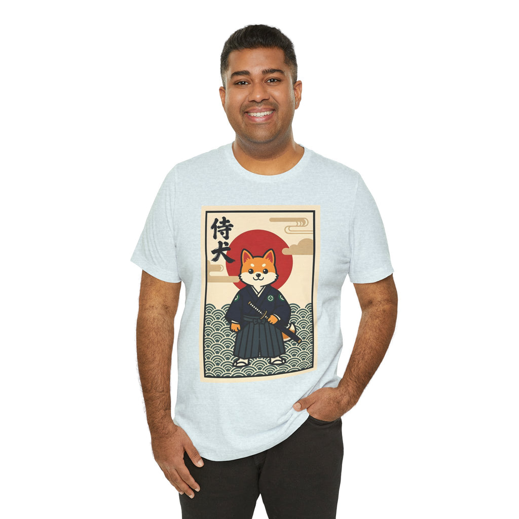 Samurai Shiba Inu Tee — Japanese Vintage Dog Graphic T-Shirt