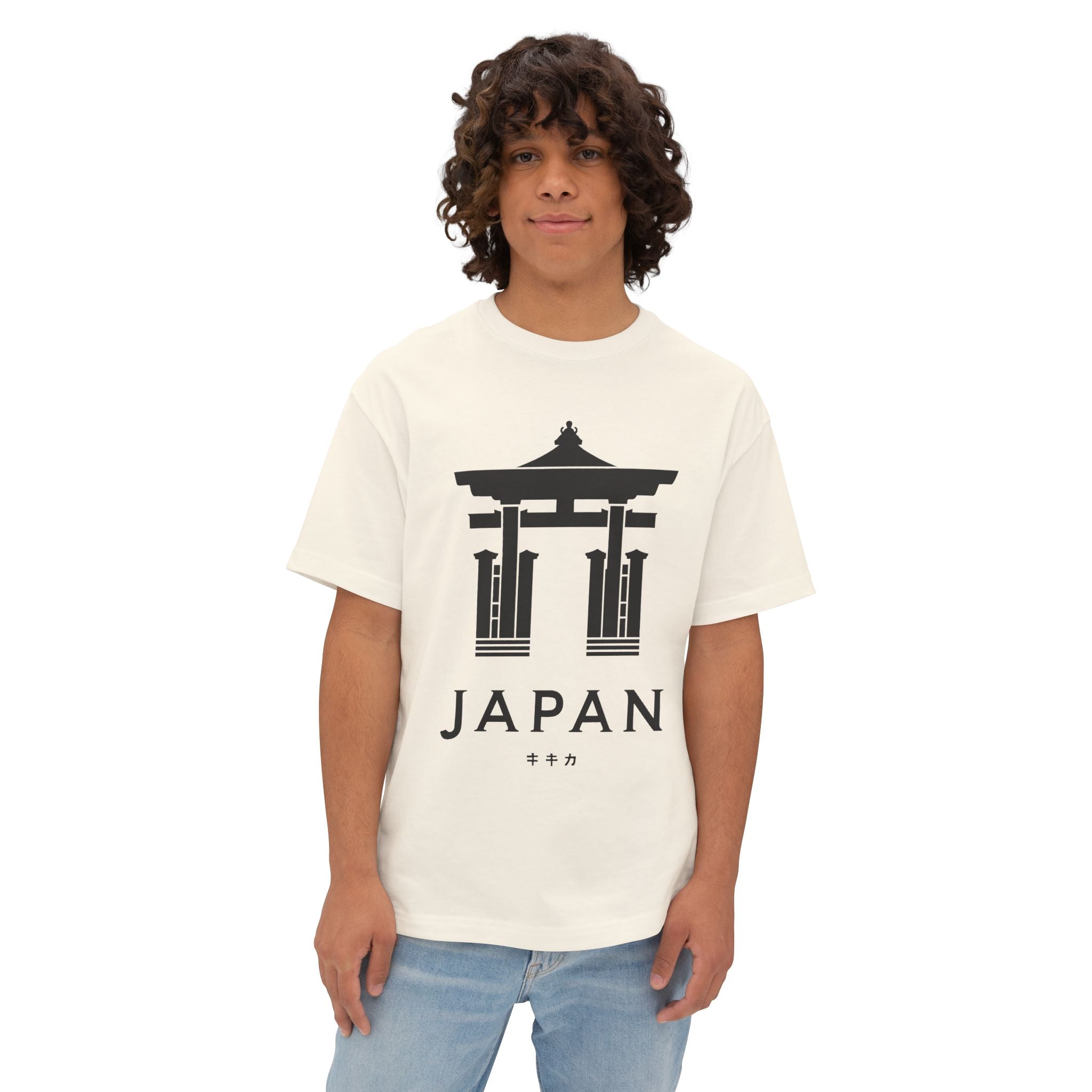 Copy of Japanese Wave Art Unisex Oversized Boxy Tee, Casual Streetwear, Vintage Graphic Tee, Summer Outfit, Gift for Art Lovers