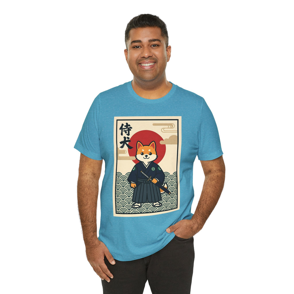Samurai Shiba Inu Tee — Japanese Vintage Dog Graphic T-Shirt