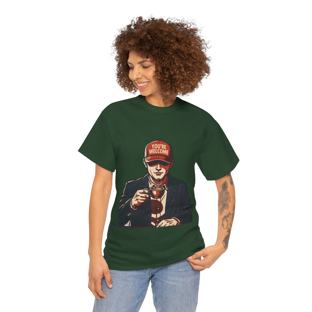 T-Shirt — 'You’re Welcome' Cheers Graphic Tee