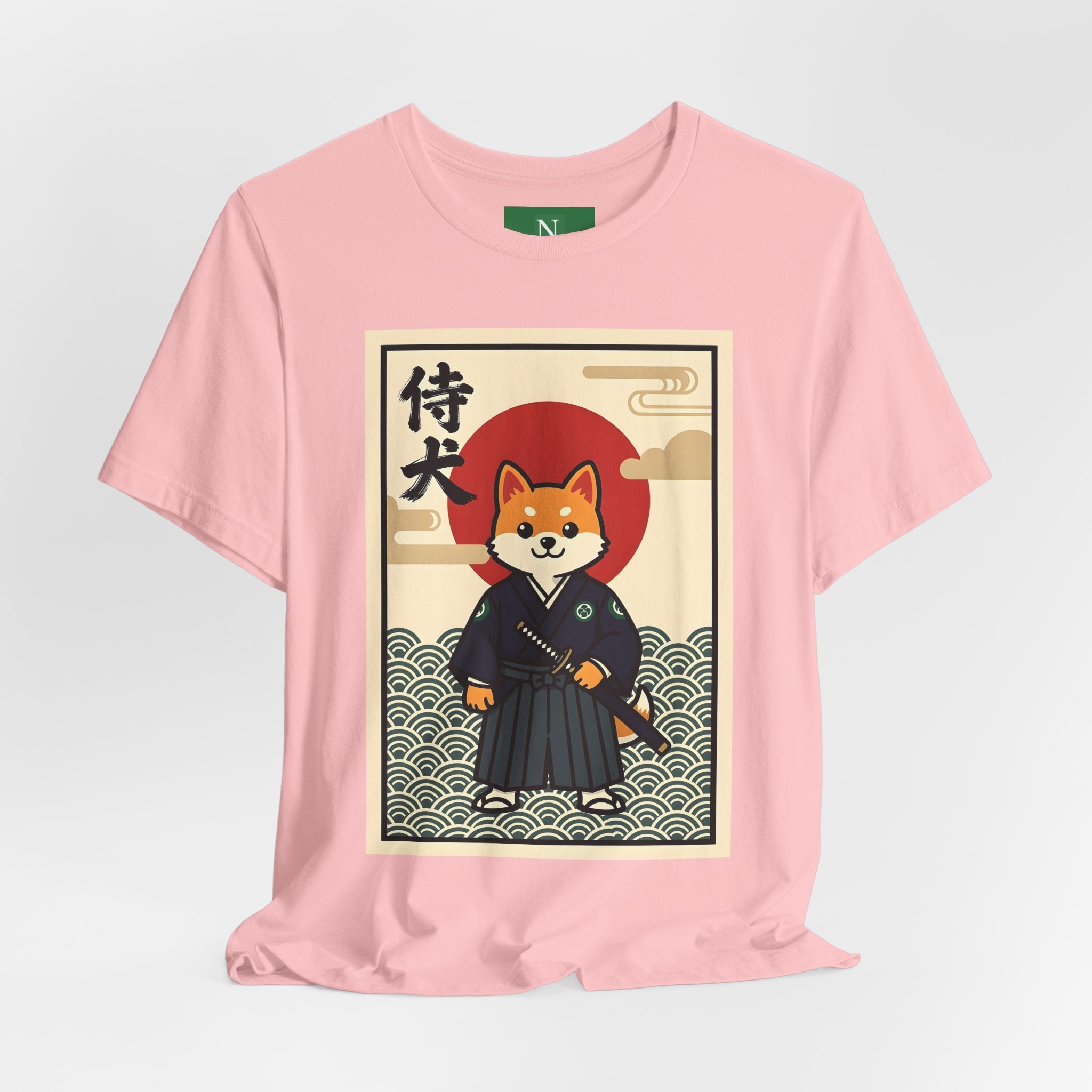 Samurai Shiba Inu Tee — Japanese Vintage Dog Graphic T-Shirt