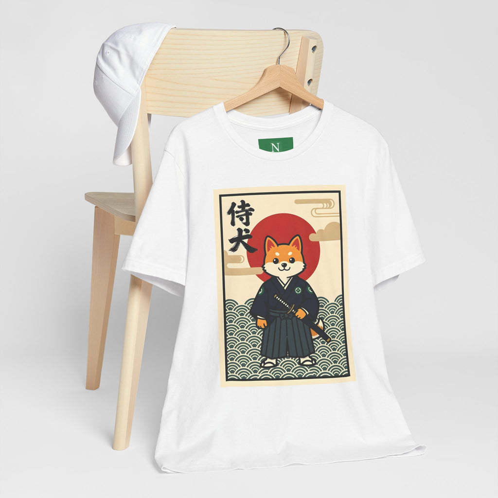 Samurai Shiba Inu Tee — Japanese Vintage Dog Graphic T-Shirt
