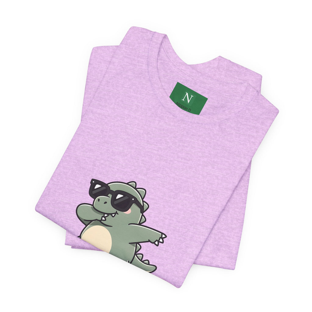 Cool Dino Tee — 'クール恐竜' Sunglasses Dinosaur Graphic T-Shirt