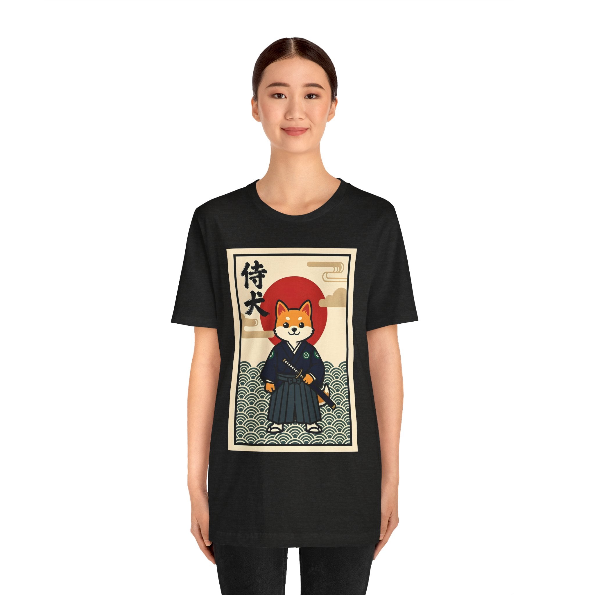 Samurai Shiba Inu Tee — Japanese Vintage Dog Graphic T-Shirt