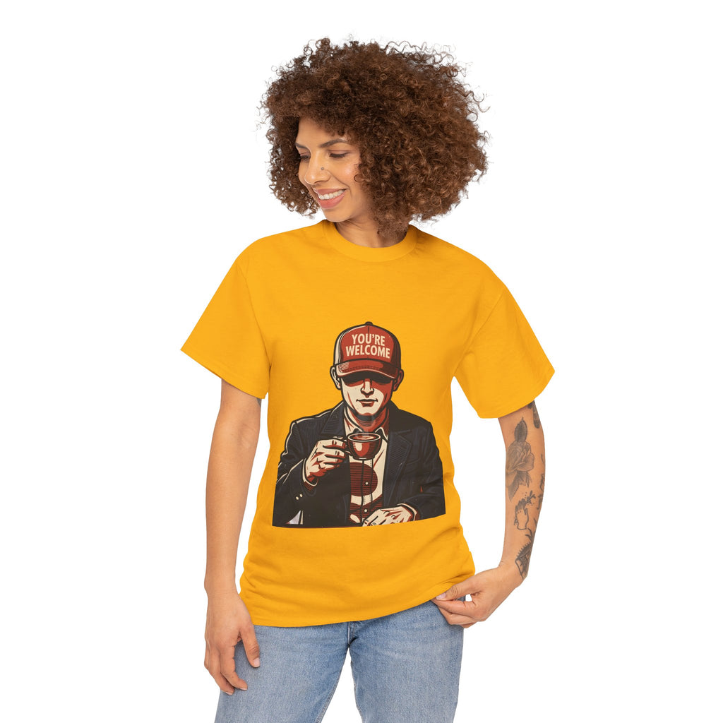T-Shirt — 'You’re Welcome' Cheers Graphic Tee