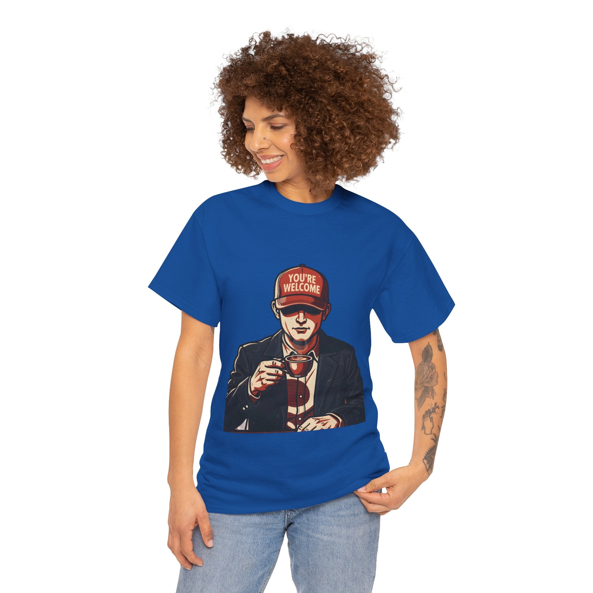T-Shirt — 'You’re Welcome' Cheers Graphic Tee