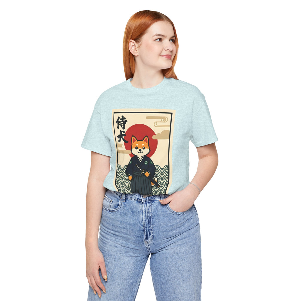 Samurai Shiba Inu Tee — Japanese Vintage Dog Graphic T-Shirt