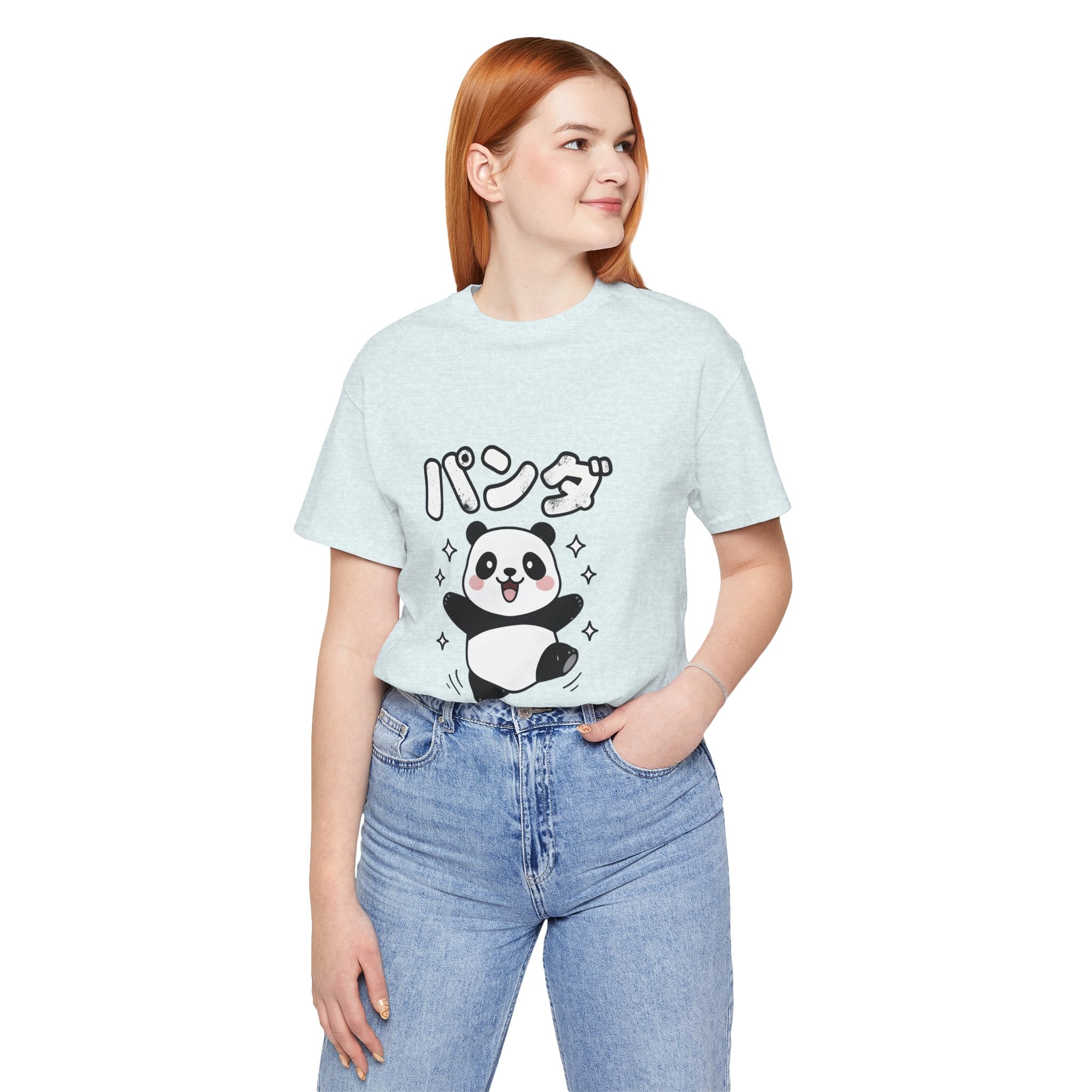 Cute Kawaii Panda Tee – パンダ (Panda) Graphic T-Shirt