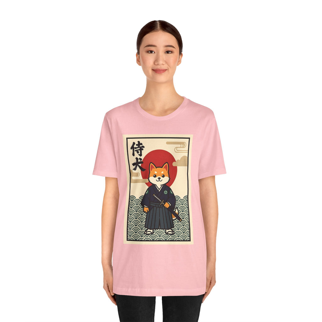 Samurai Shiba Inu Tee — Japanese Vintage Dog Graphic T-Shirt
