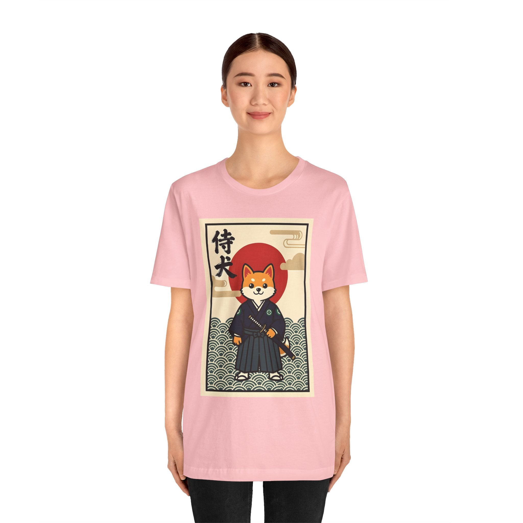 Samurai Shiba Inu Tee — Japanese Vintage Dog Graphic T-Shirt