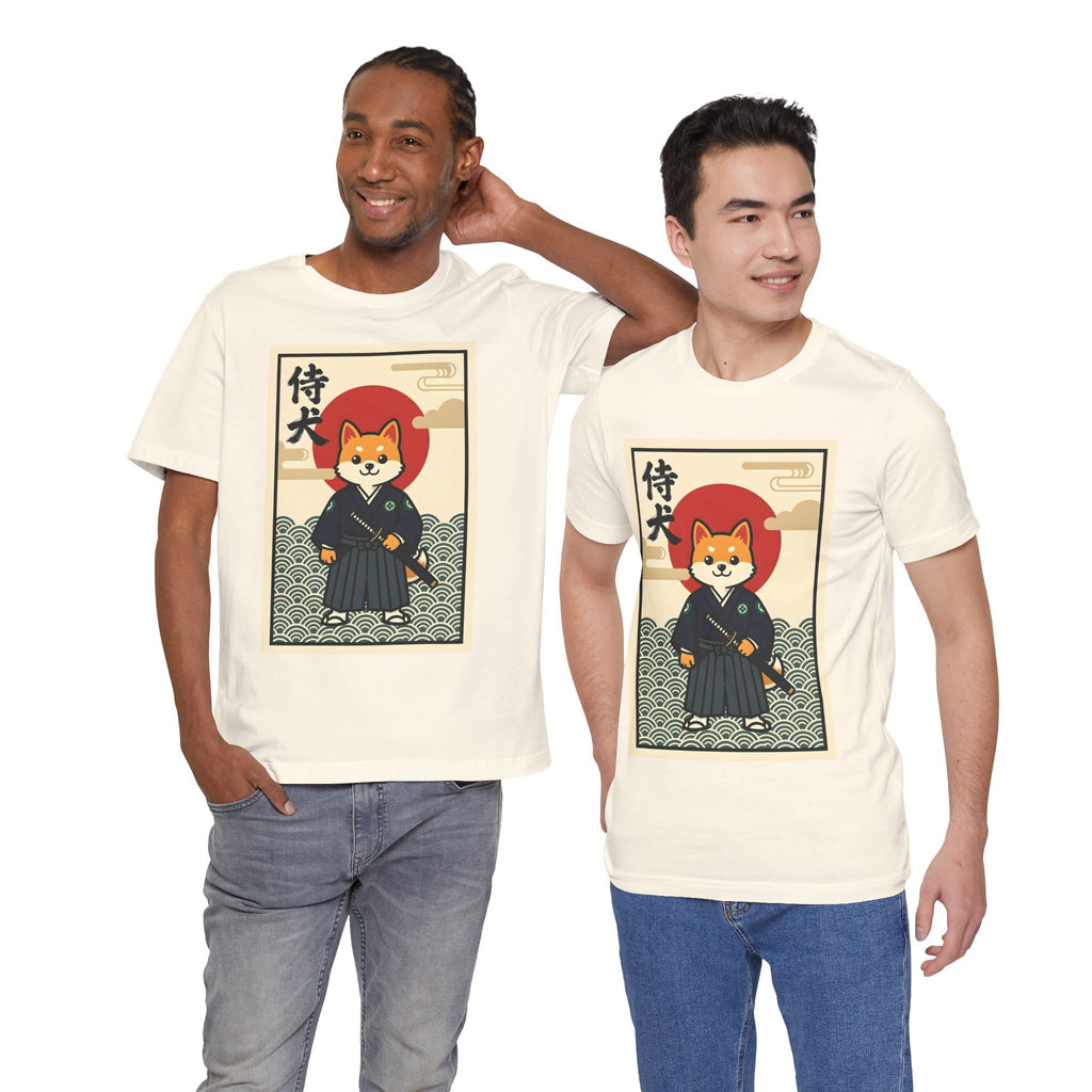 Samurai Shiba Inu Tee — Japanese Vintage Dog Graphic T-Shirt