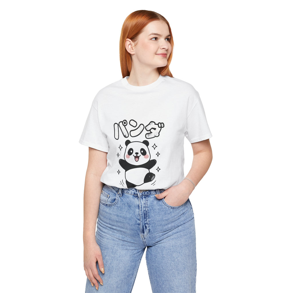 Cute Kawaii Panda Tee – パンダ (Panda) Graphic T-Shirt