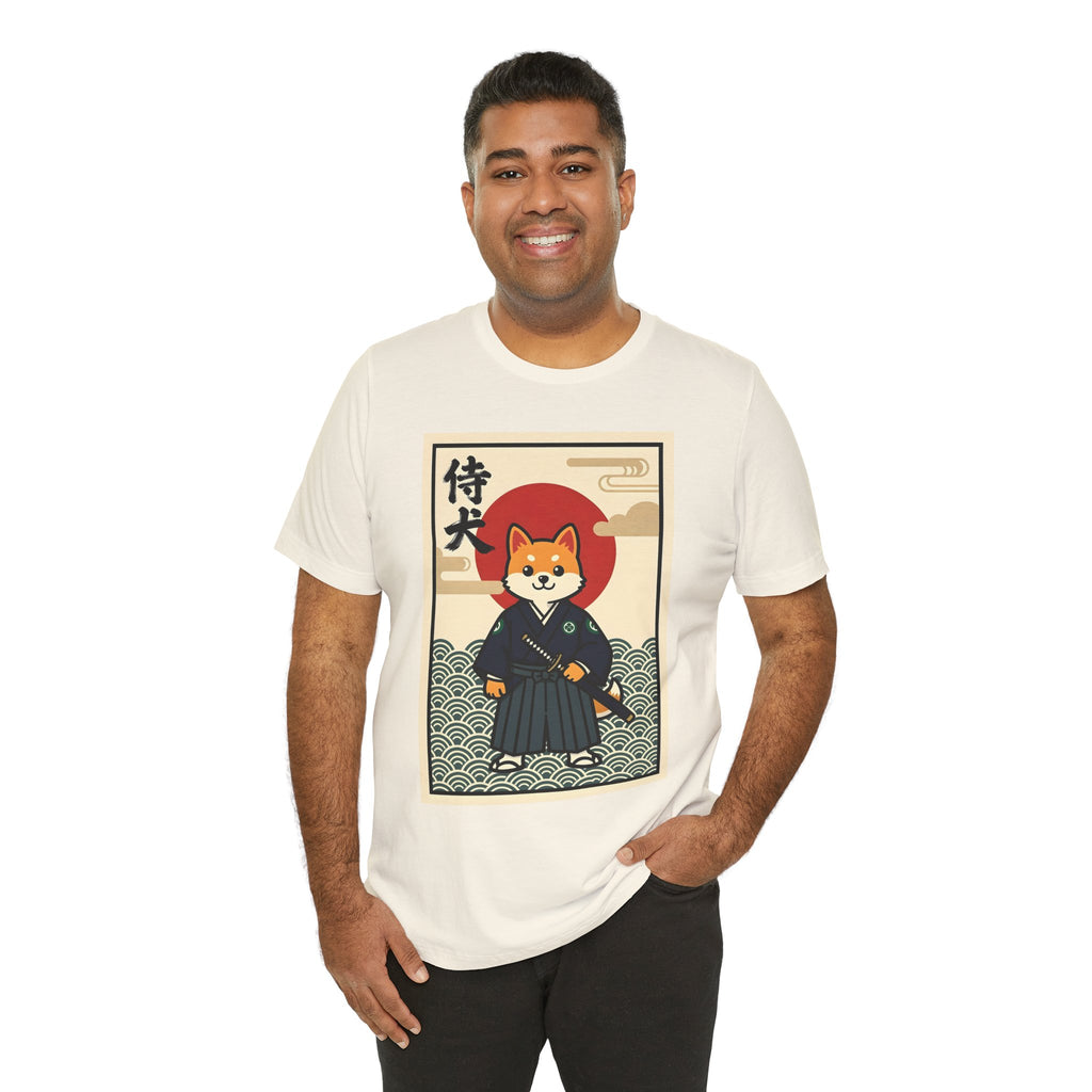 Samurai Shiba Inu Tee — Japanese Vintage Dog Graphic T-Shirt