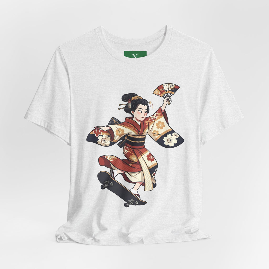 Skateboarding Geisha T-Shirt