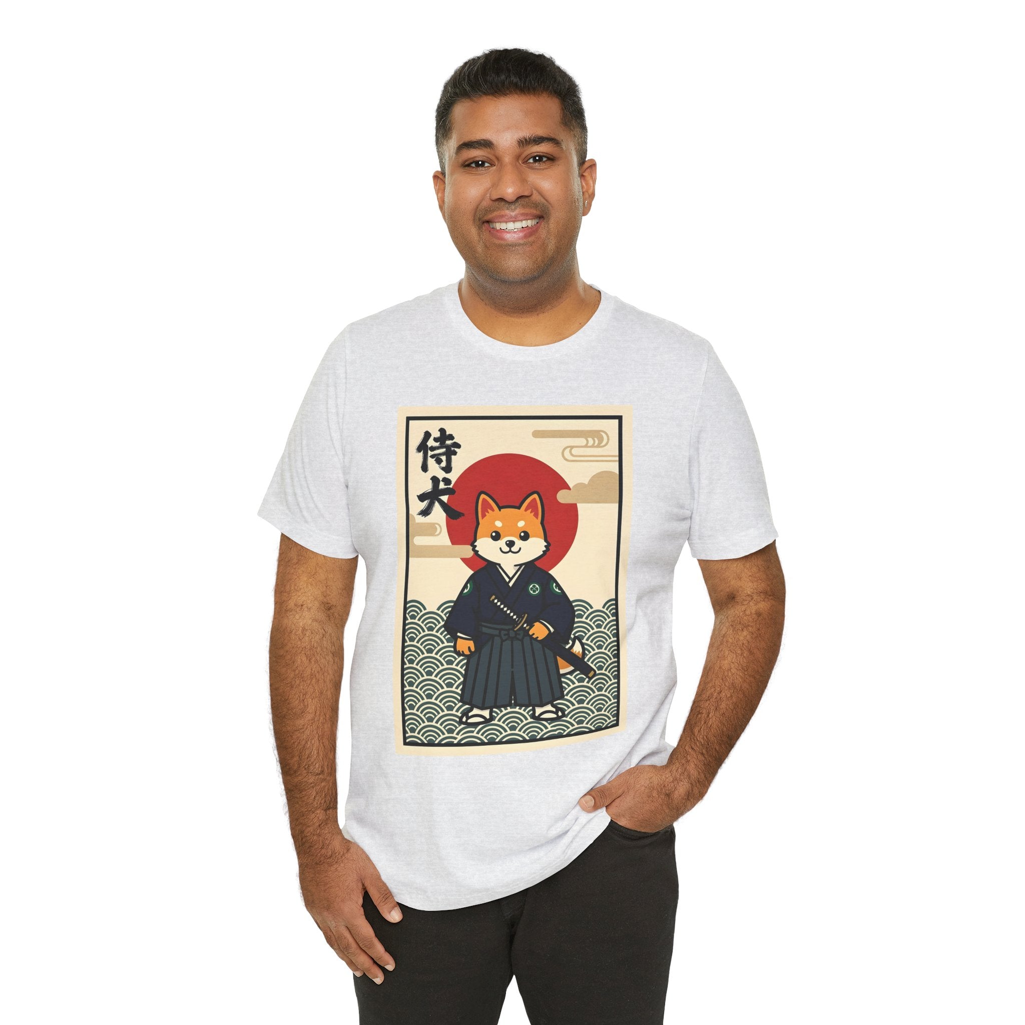 Samurai Shiba Inu Tee — Japanese Vintage Dog Graphic T-Shirt