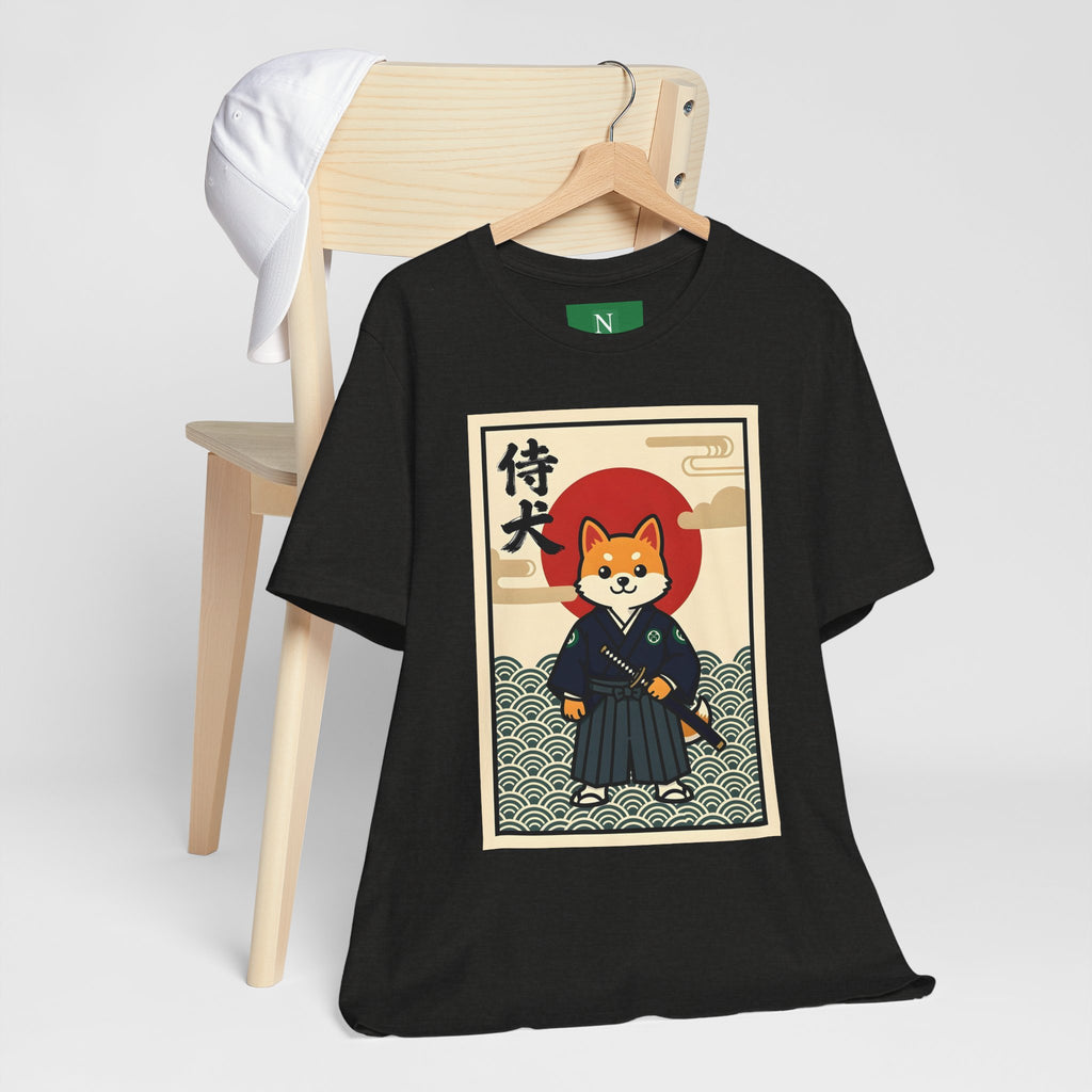 Samurai Shiba Inu Tee — Japanese Vintage Dog Graphic T-Shirt