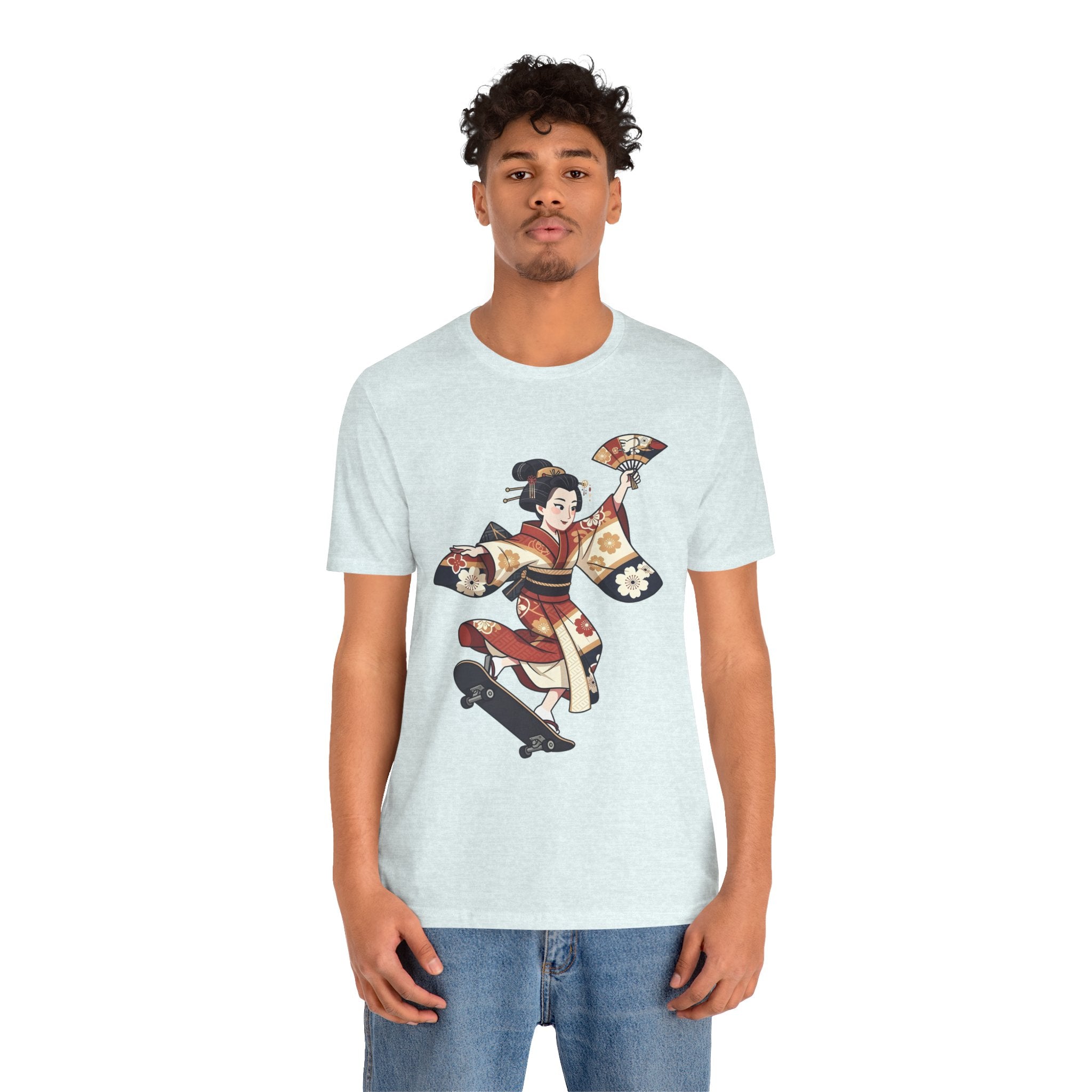 Skateboarding Geisha T-Shirt