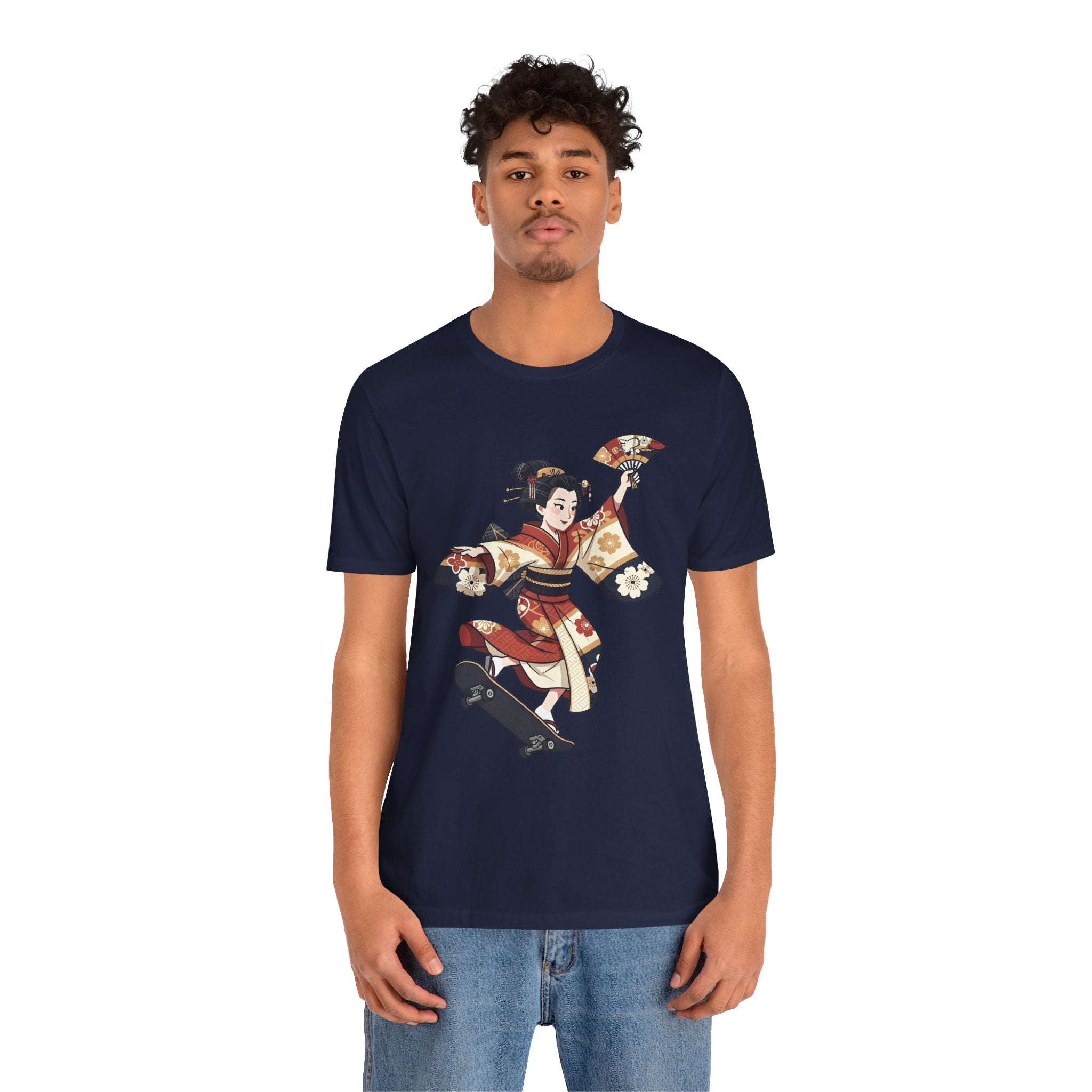 Skateboarding Geisha T-Shirt