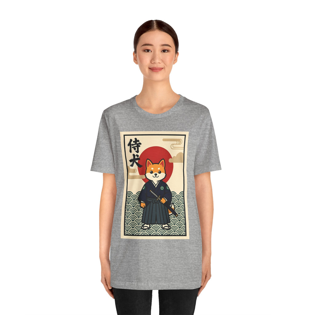 Samurai Shiba Inu Tee — Japanese Vintage Dog Graphic T-Shirt