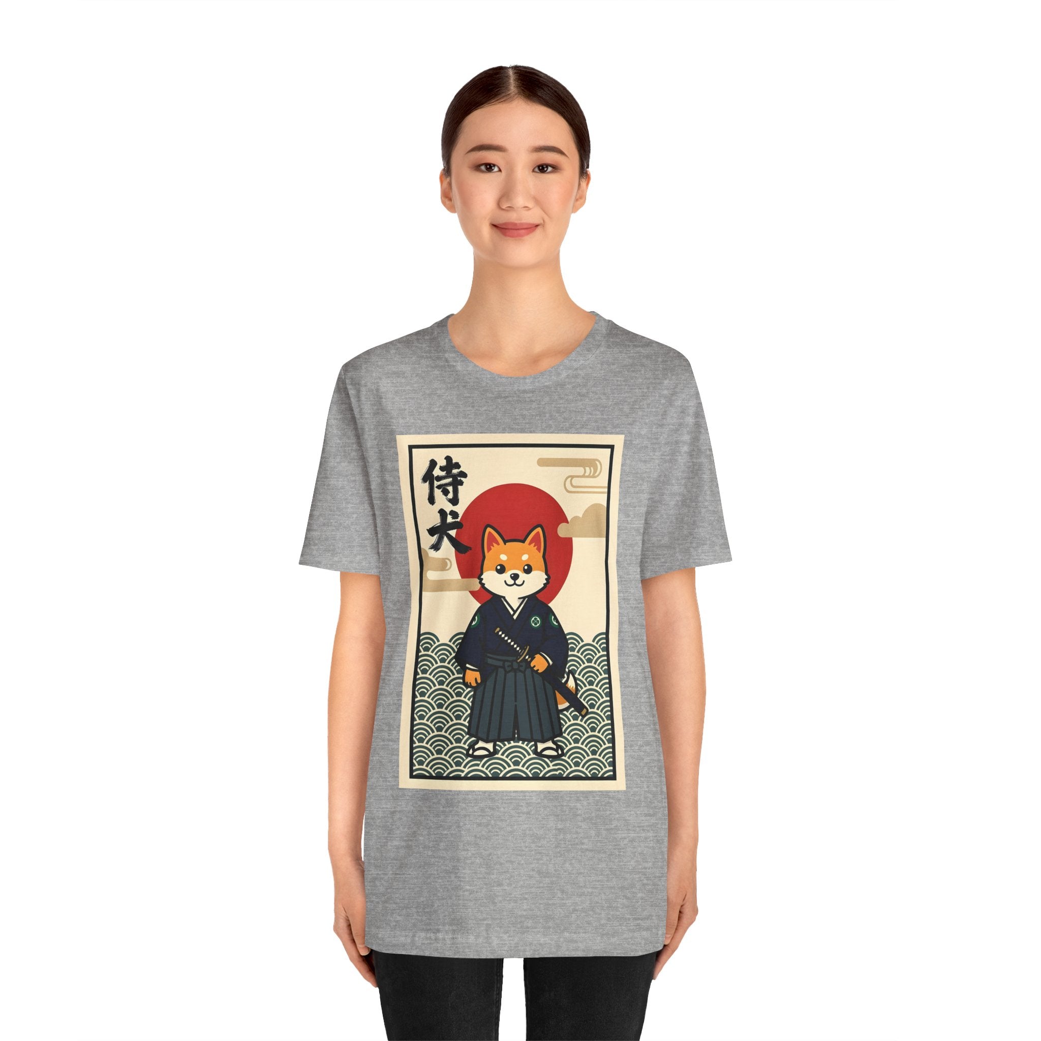 Samurai Shiba Inu Tee — Japanese Vintage Dog Graphic T-Shirt