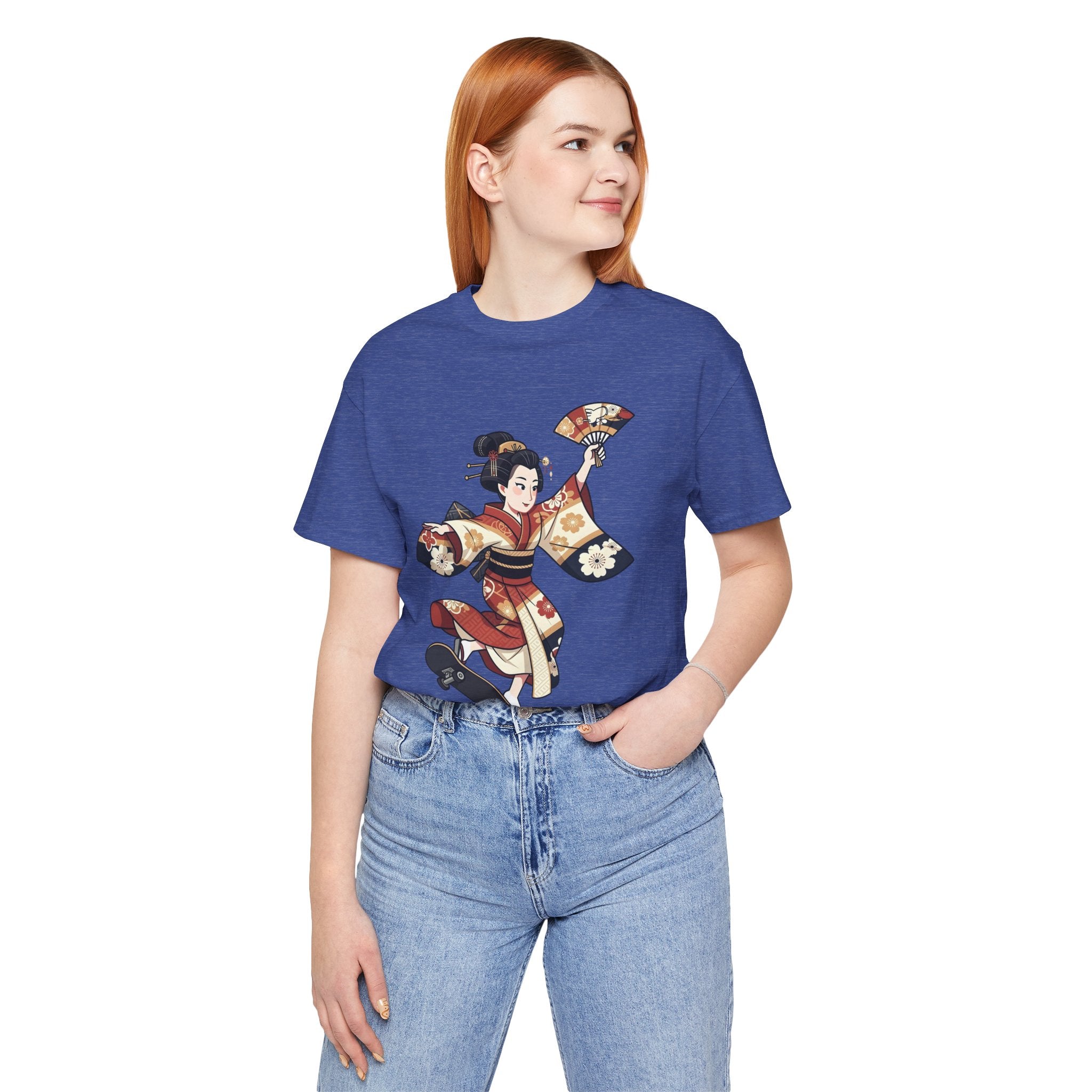 Skateboarding Geisha T-Shirt