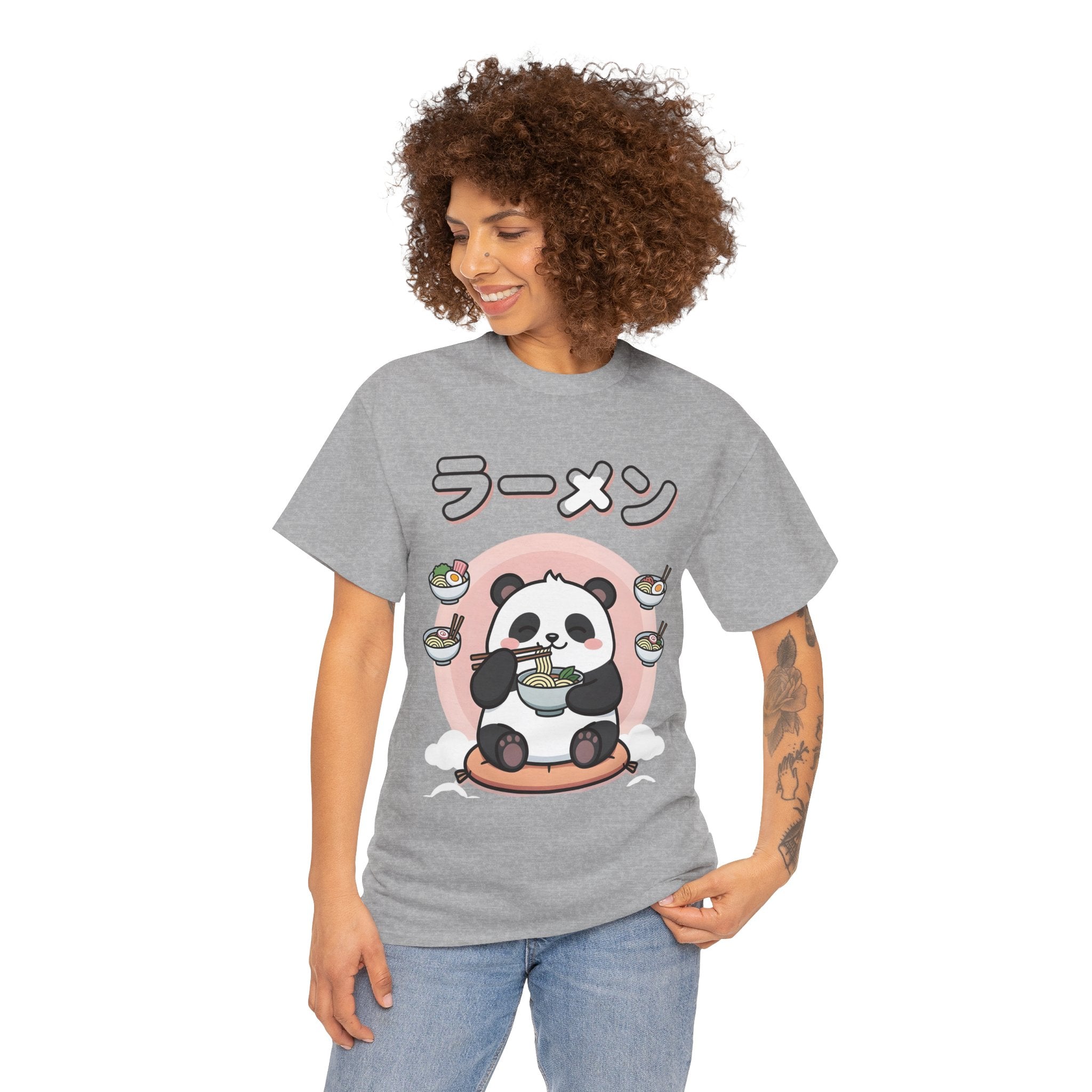 Panda Ramen T-Shirt — Cute Kawaii Ramen Lover Tee