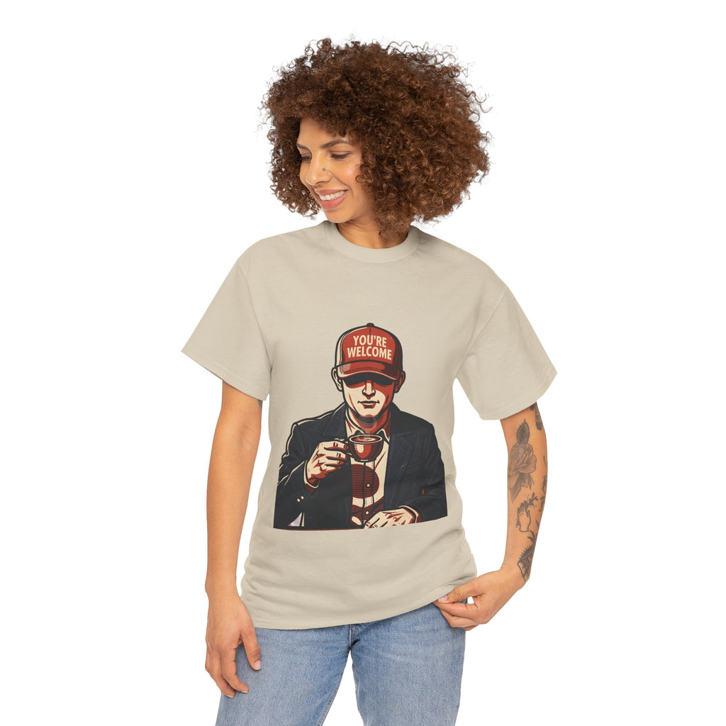 T-Shirt — 'You’re Welcome' Cheers Graphic Tee