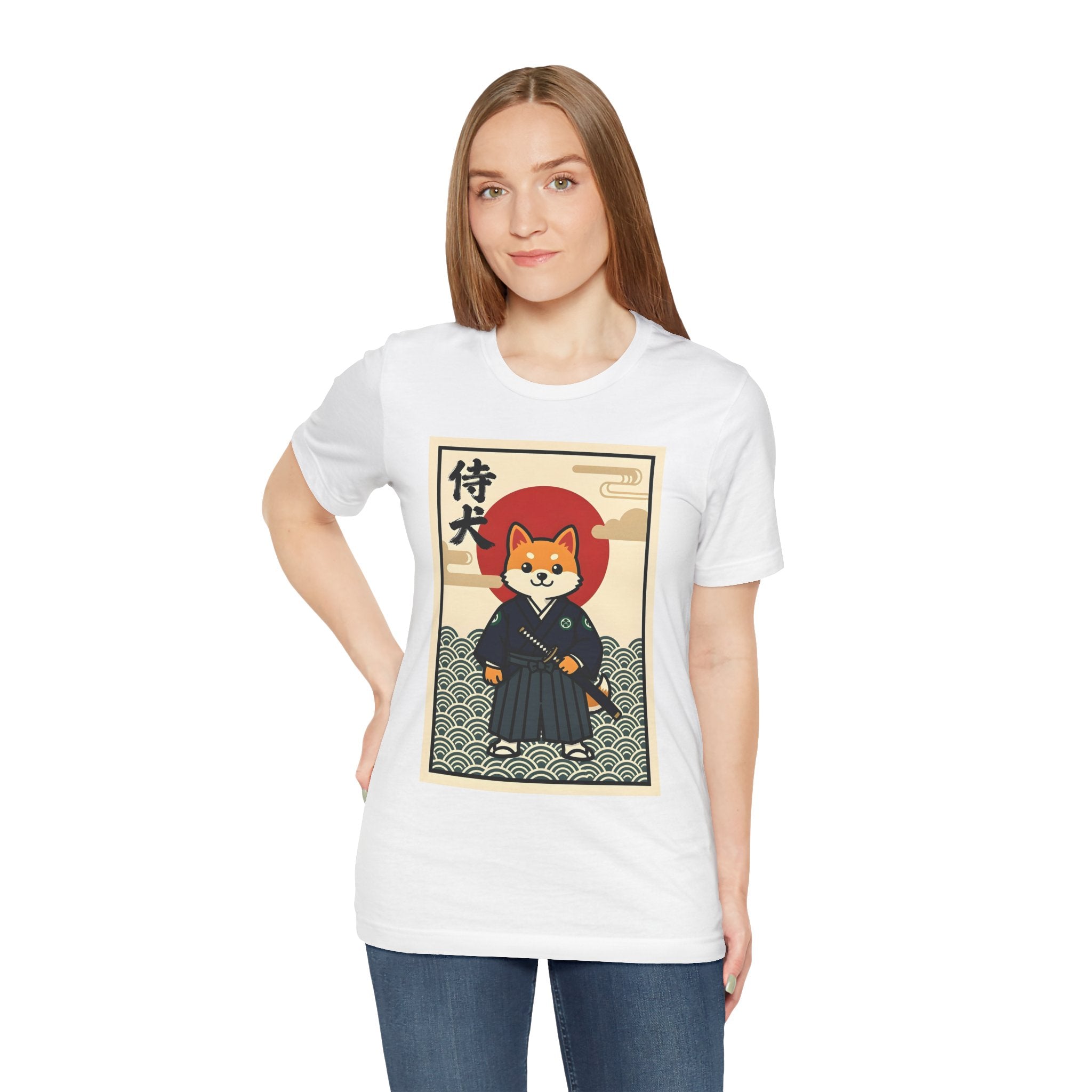 Samurai Shiba Inu Tee — Japanese Vintage Dog Graphic T-Shirt