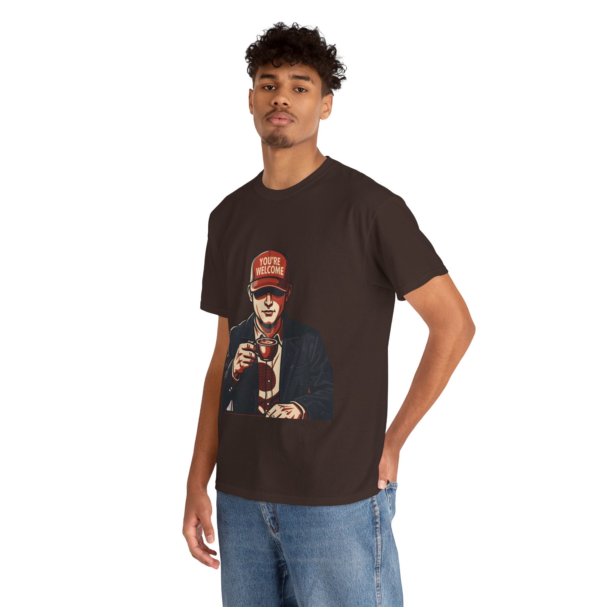 T-Shirt — 'You’re Welcome' Cheers Graphic Tee
