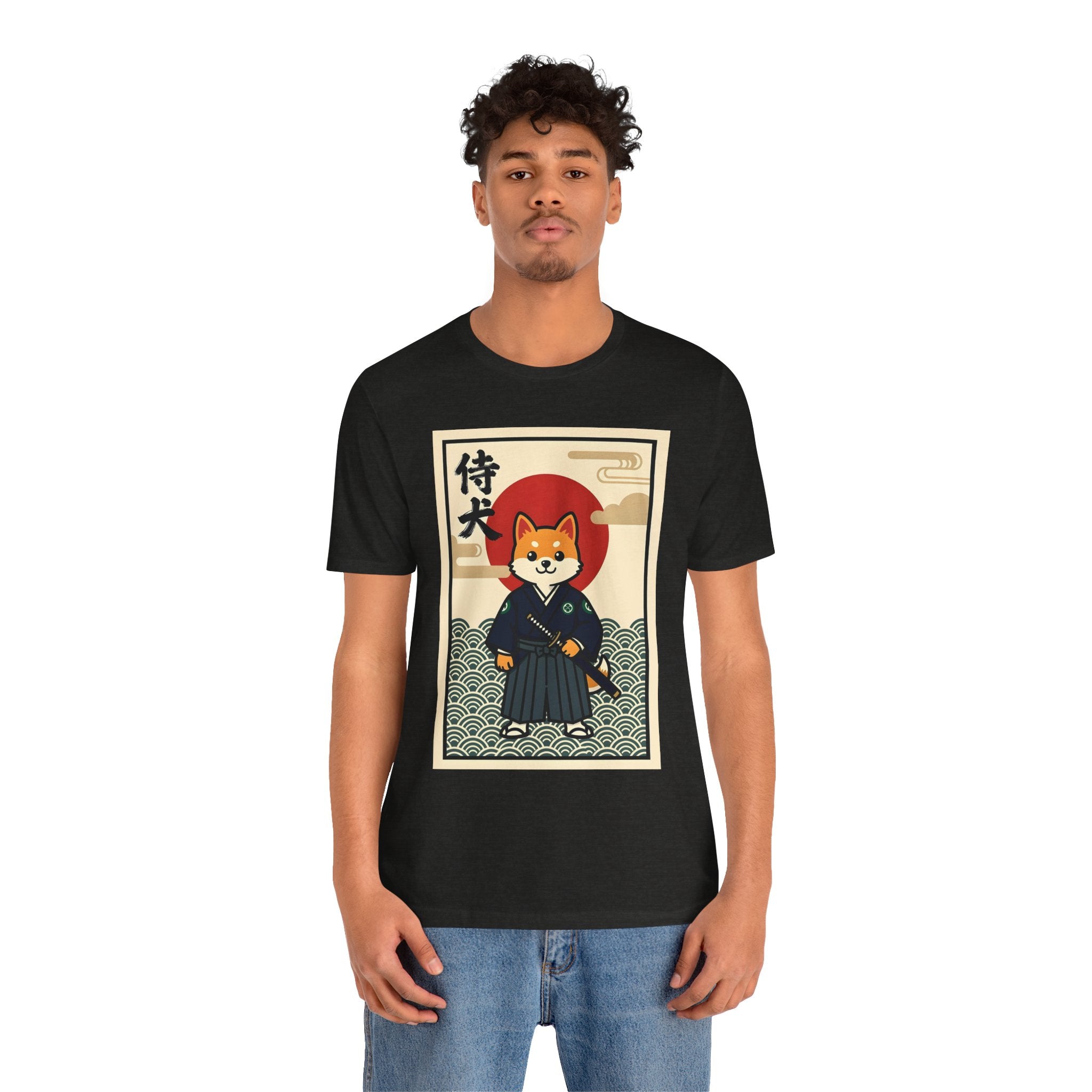 Samurai Shiba Inu Tee — Japanese Vintage Dog Graphic T-Shirt