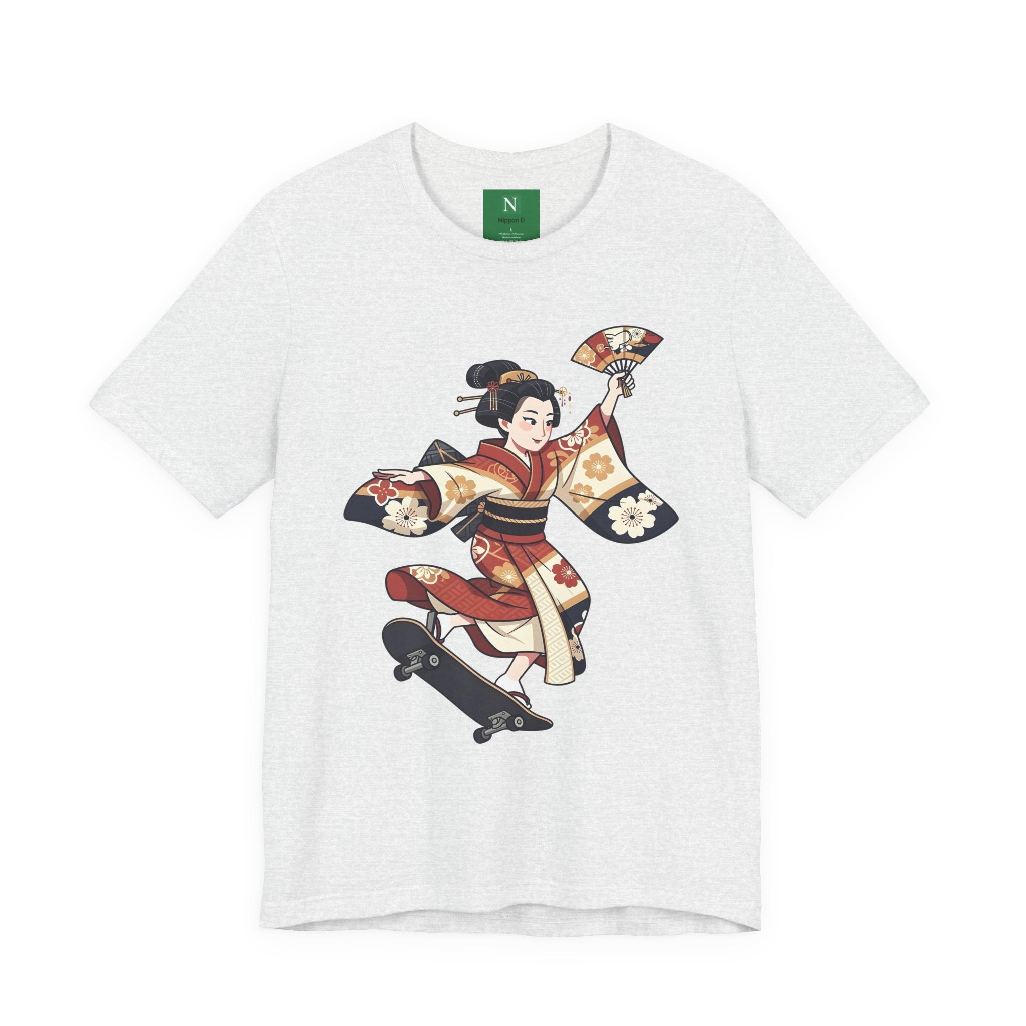 Skateboarding Geisha T-Shirt