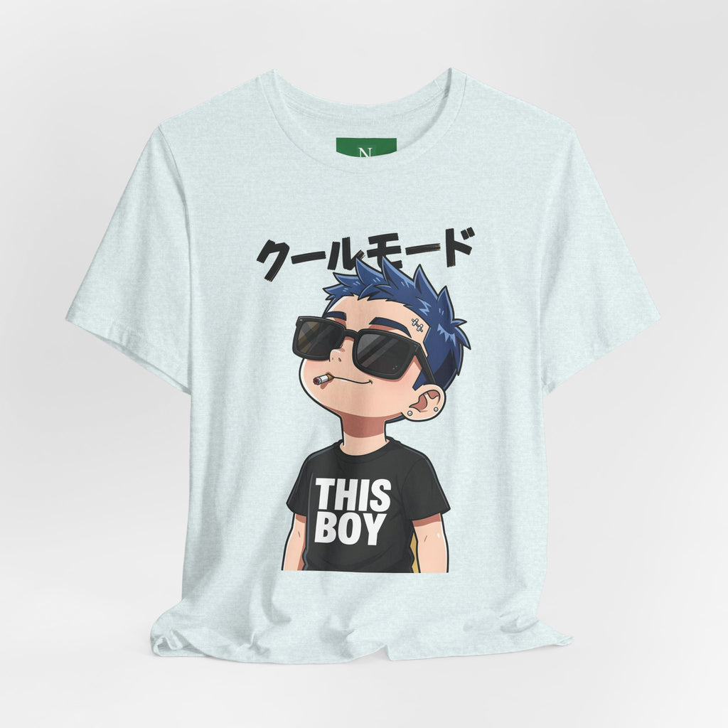 Cool Mode Anime Kid T‑Shirt — "This Boy" Graphic Tee