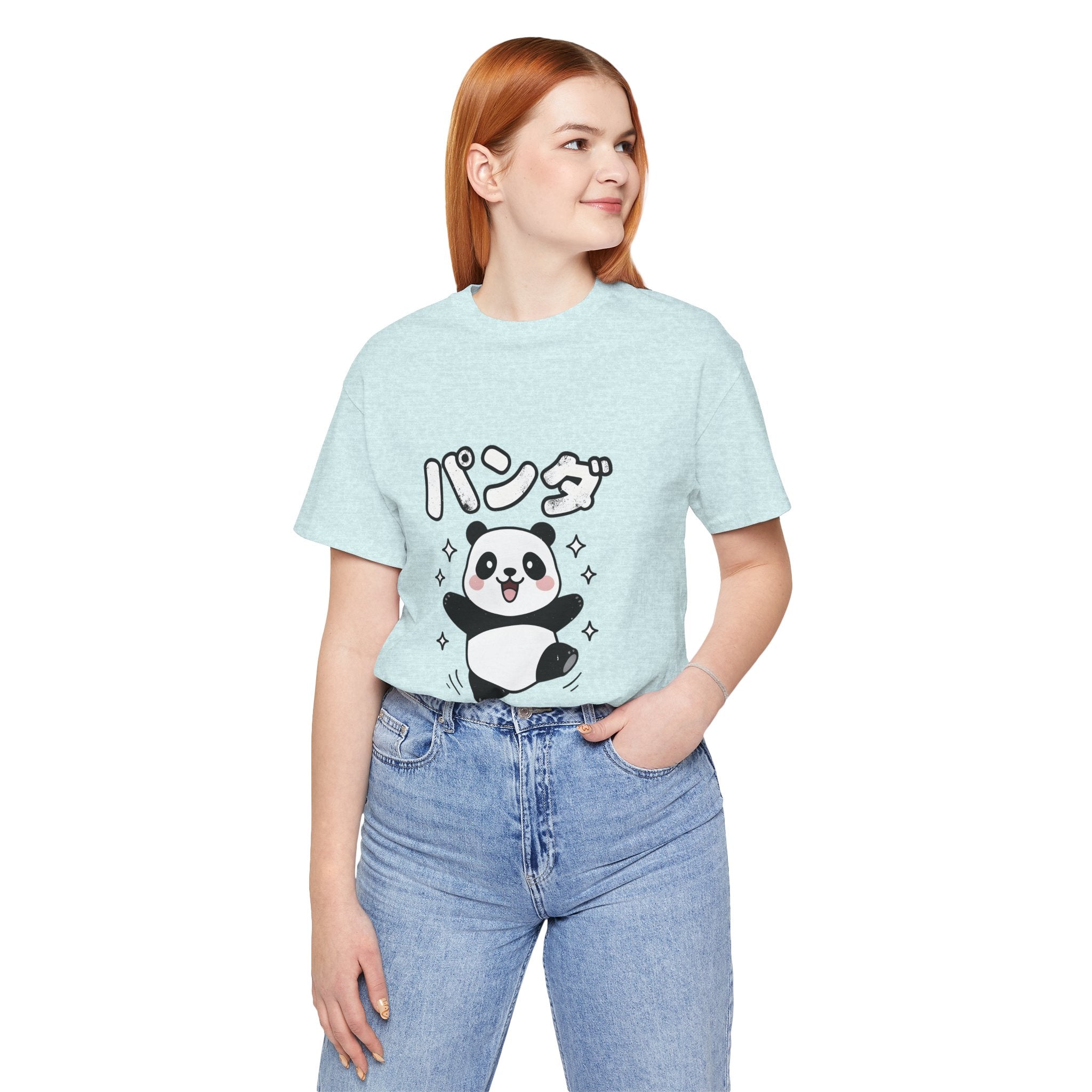 Cute Kawaii Panda Tee – パンダ (Panda) Graphic T-Shirt