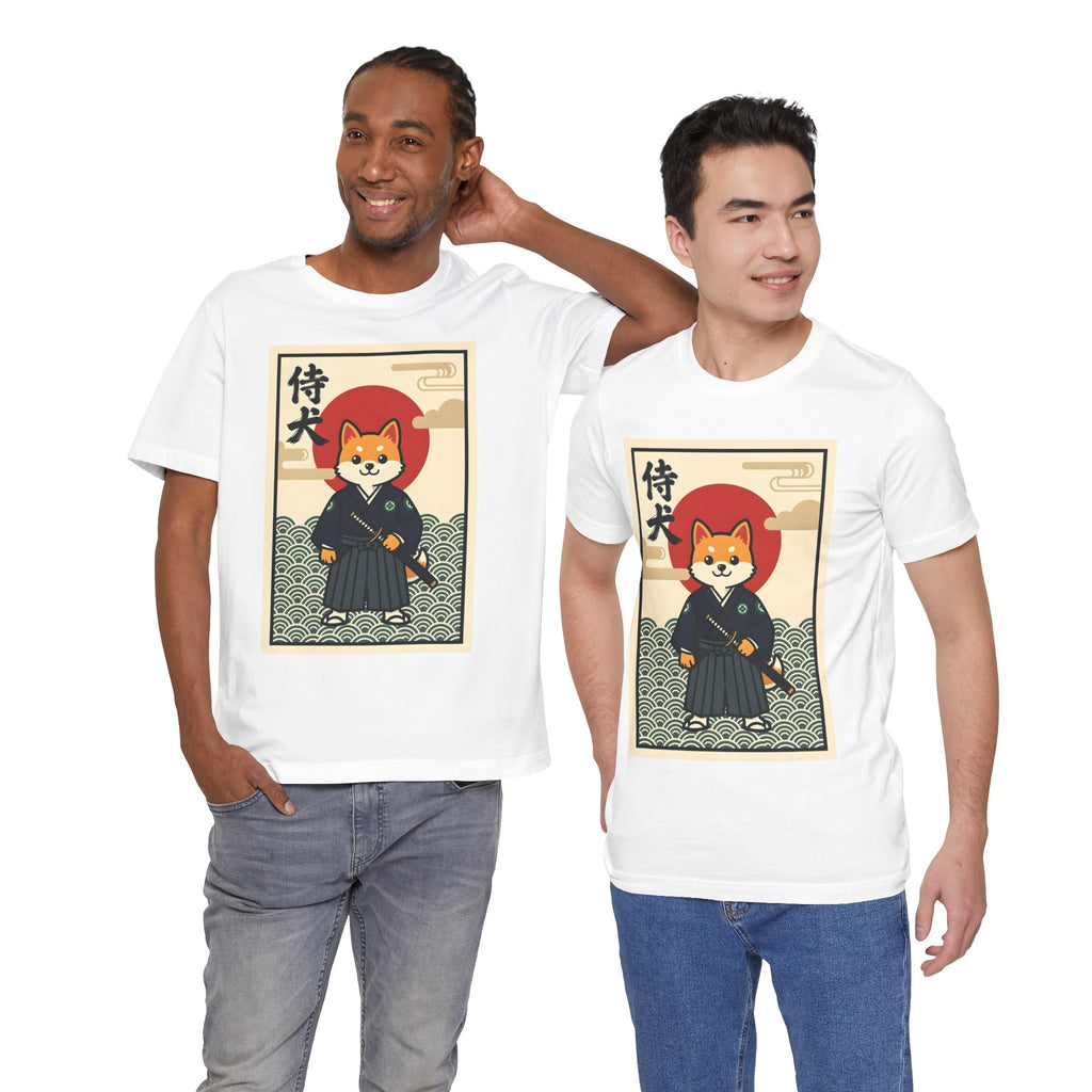 Samurai Shiba Inu Tee — Japanese Vintage Dog Graphic T-Shirt